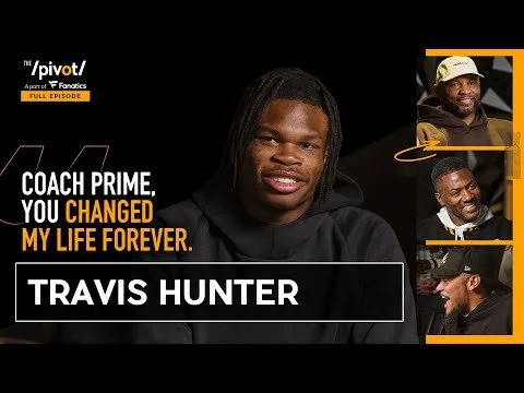 Colorado Buffaloes Star Receiver Travis Hunter Talks NFL Future and More With THe Pivot Podcast
