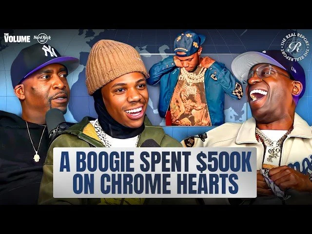 A Boogie Wit da Hoodie on The Real Report | Talks Wearing $500K Chrome Hearts, car crash &amp; Before Artistry | Tony Yayo &amp; Uncle Murda