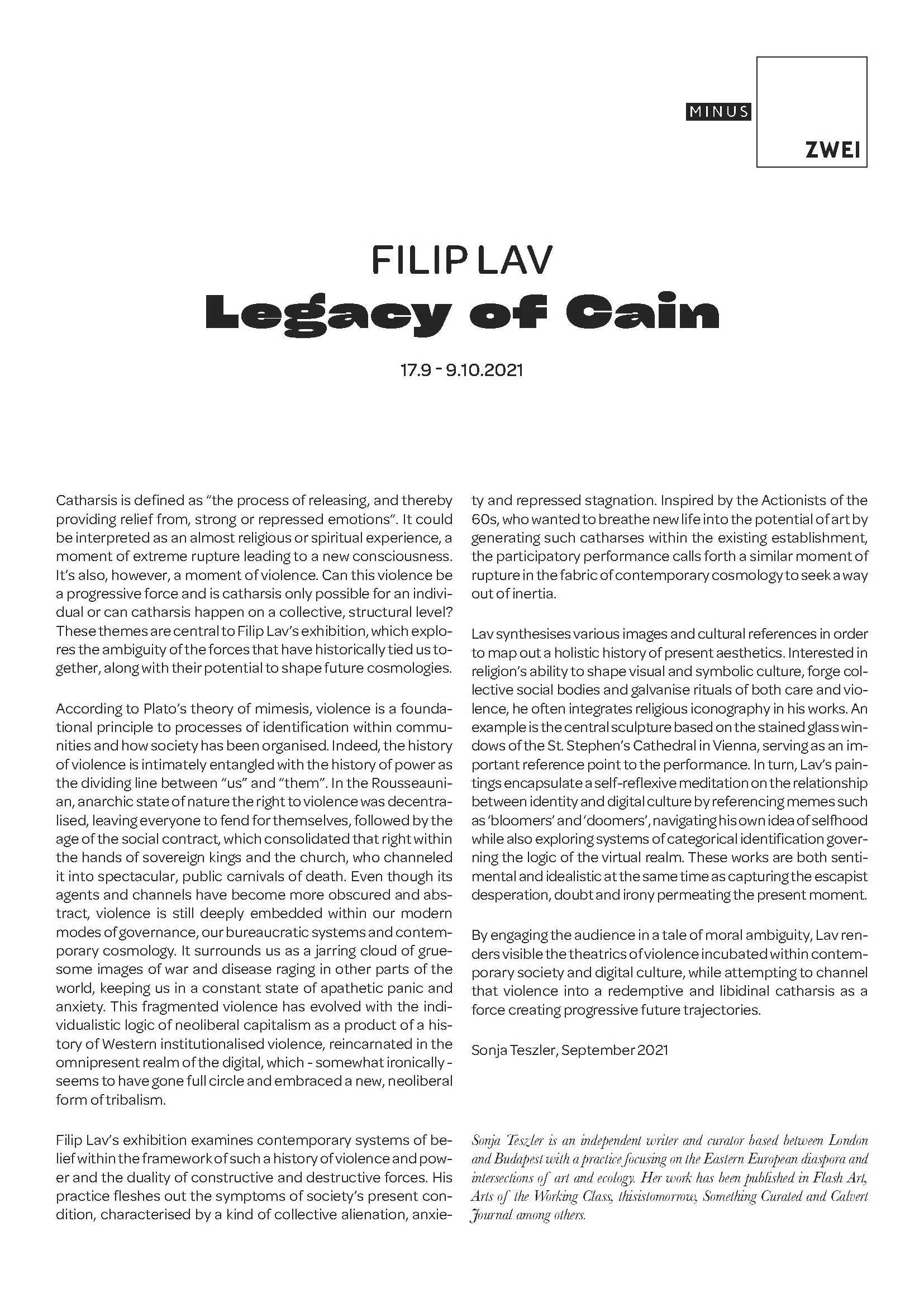 Legacy of Cain Poster