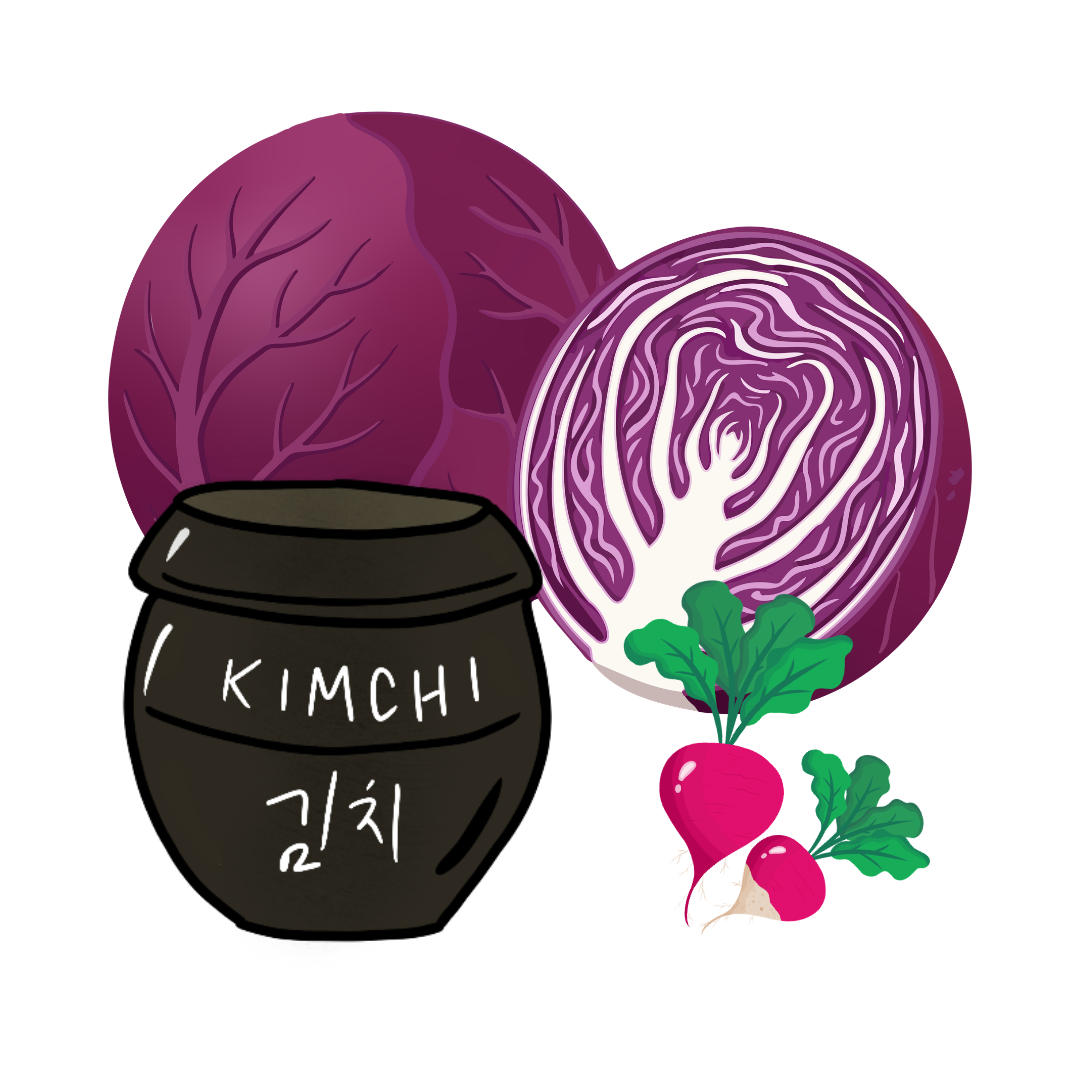 Red Cabbage Kimchi
