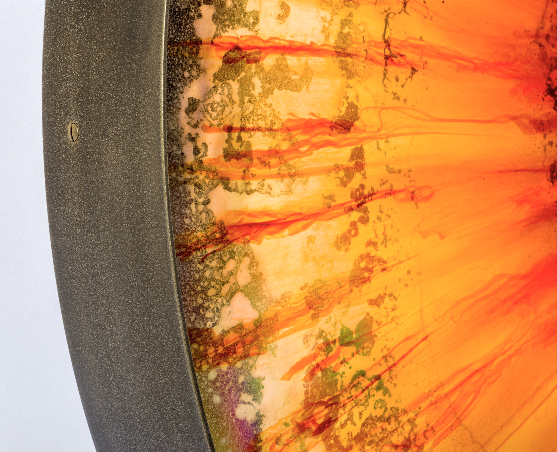BALTIC IRIS MIRROR (FRAME DETAIL)