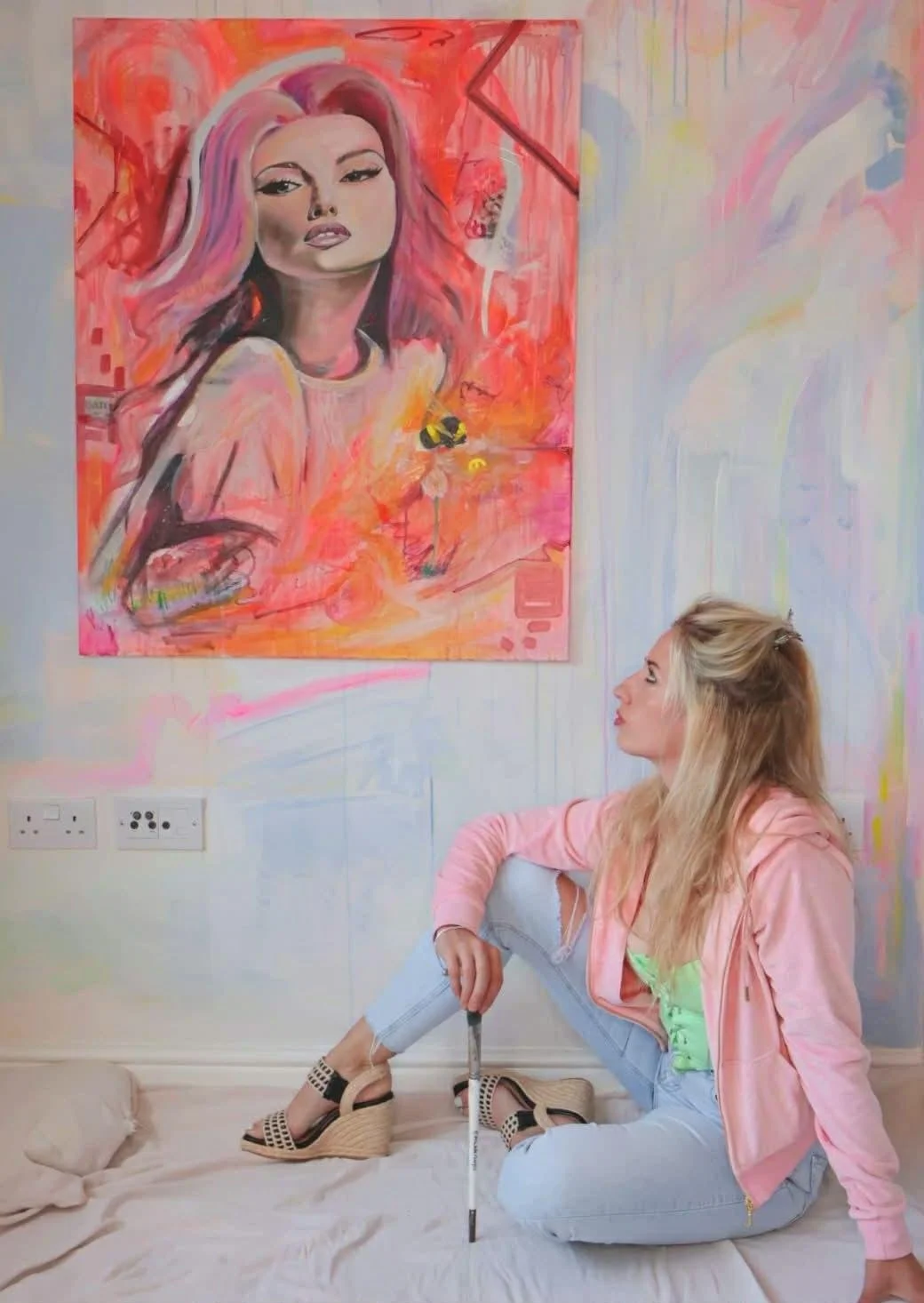 Unveiling 'Beneath the Surface': The Story Behind the Painting