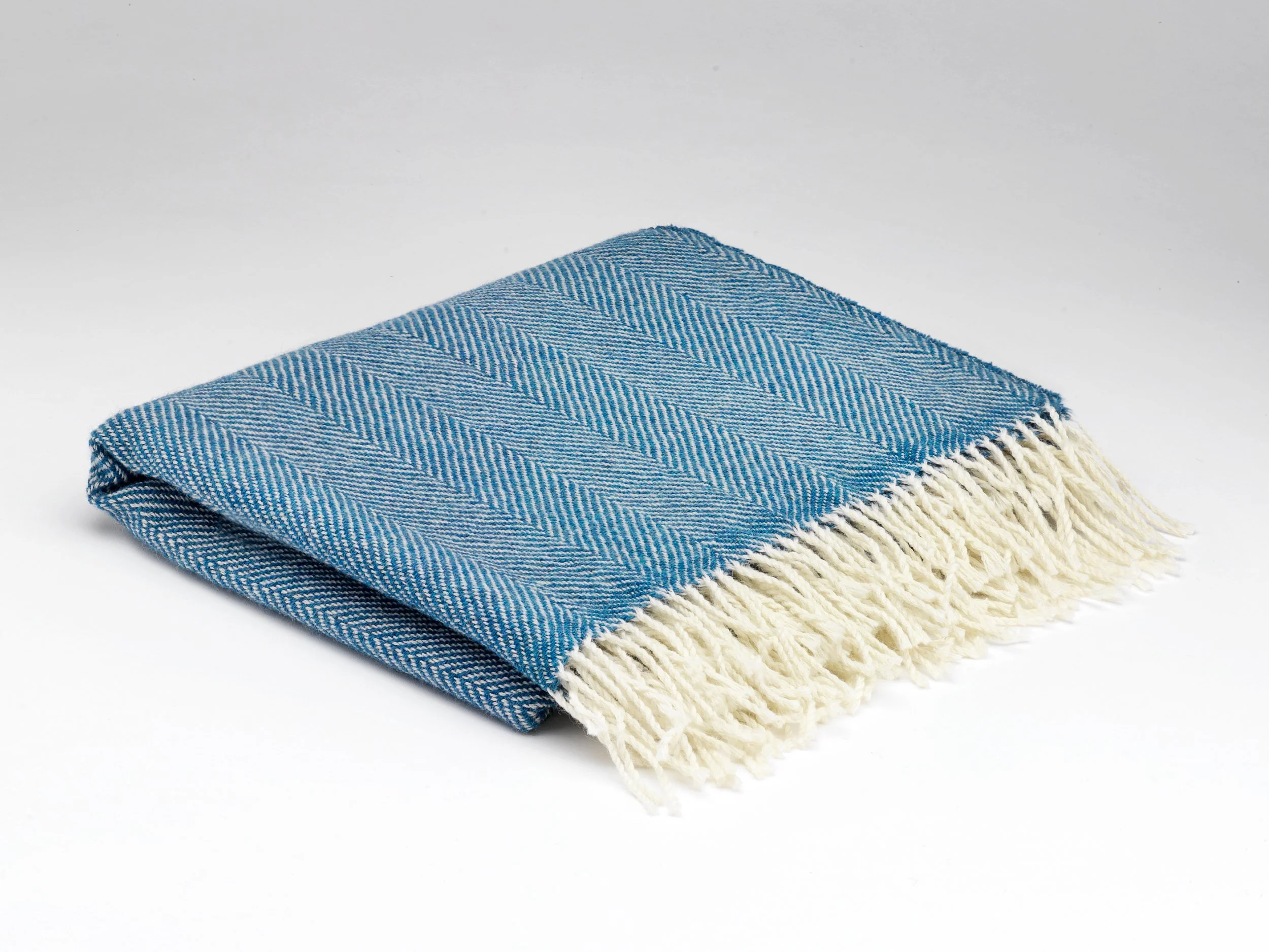 Turquoise HB Pure Wool Knee Blanket 1.jpg