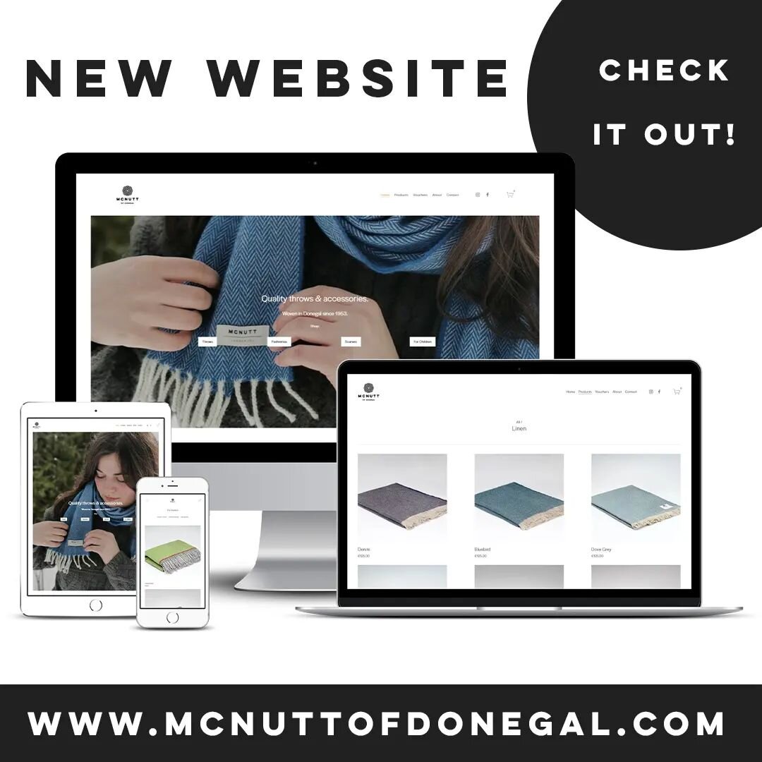 📣Exciting news📣 We are delighted to announce the launch of our newly redesigned website💻📱

Visit us at www.mcnuttofdonegal.com or simply click the link in the bio⬆️, to see our fresh new look&hellip;and of course all of our wonderfully soft produ