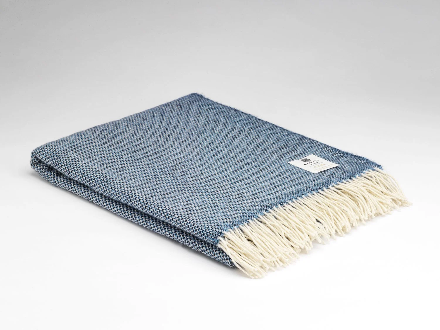 100% Merino Wool Pool Green Throw | McNutt of Donegal — McNutt of Donegal