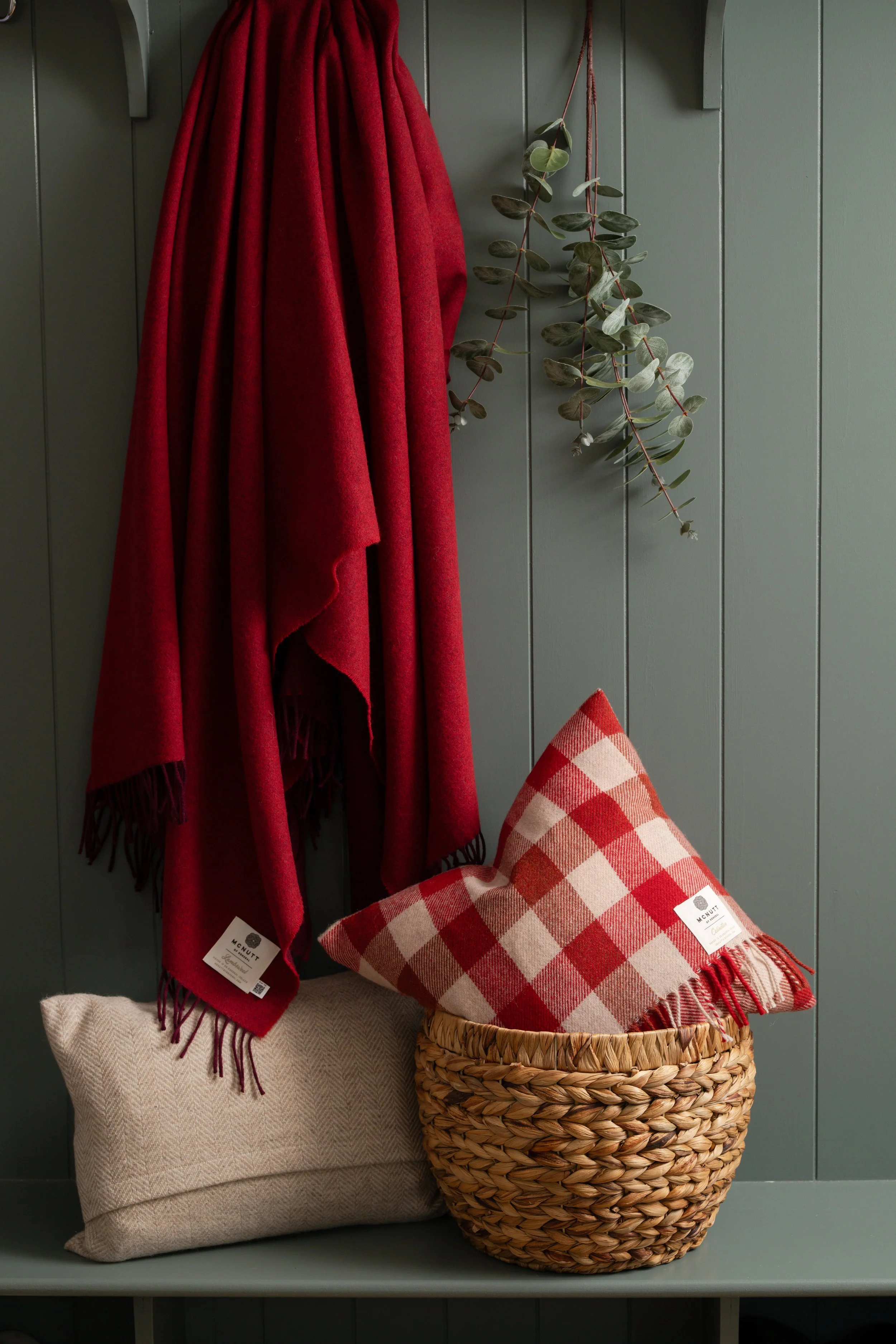 Merlot Reversible Throw