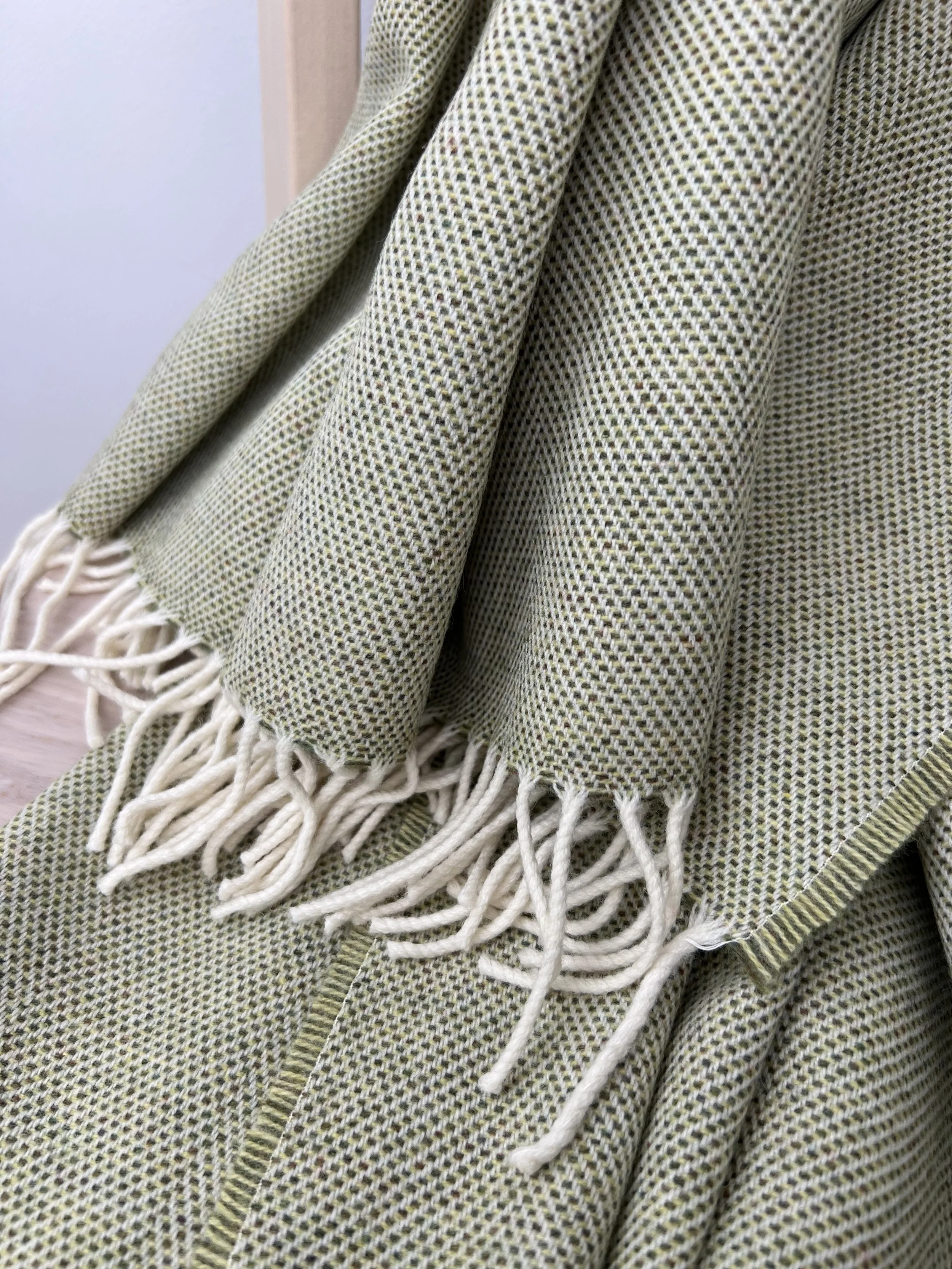 Spotted Green Throw 13.jpg