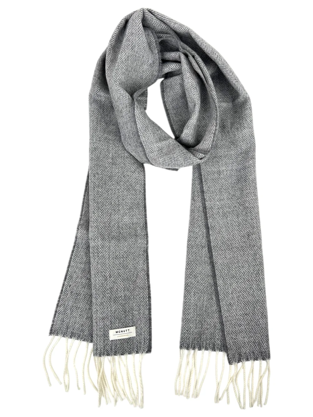 Écharpe Homme Meeting Street - Gris, Rouge Et Bleu - Motif Pied-de-poule - NEUF Avec étiquettes
