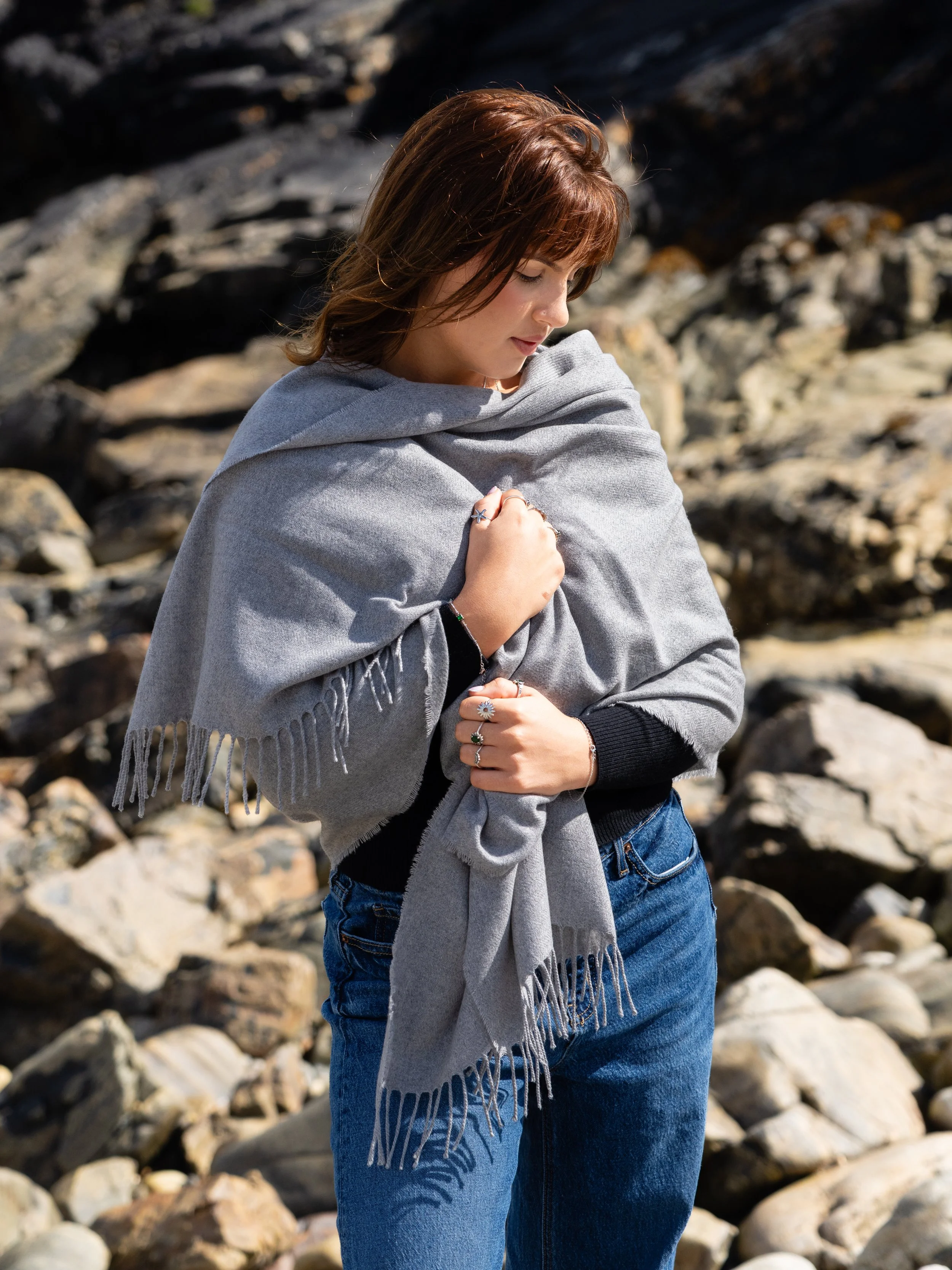 Dove 100% Cashmere Wrap