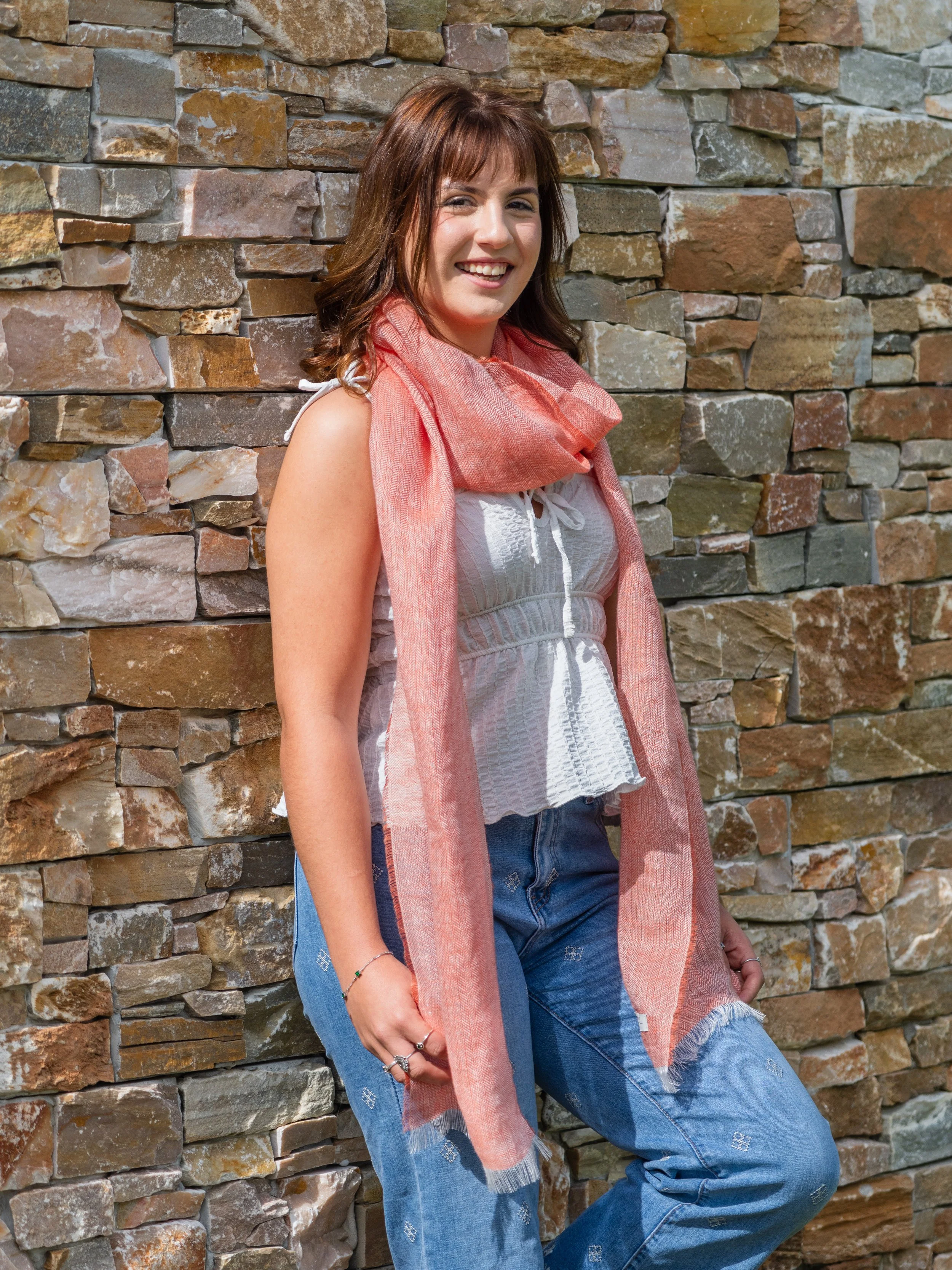 Nectarine Linen Scarf 11.jpg