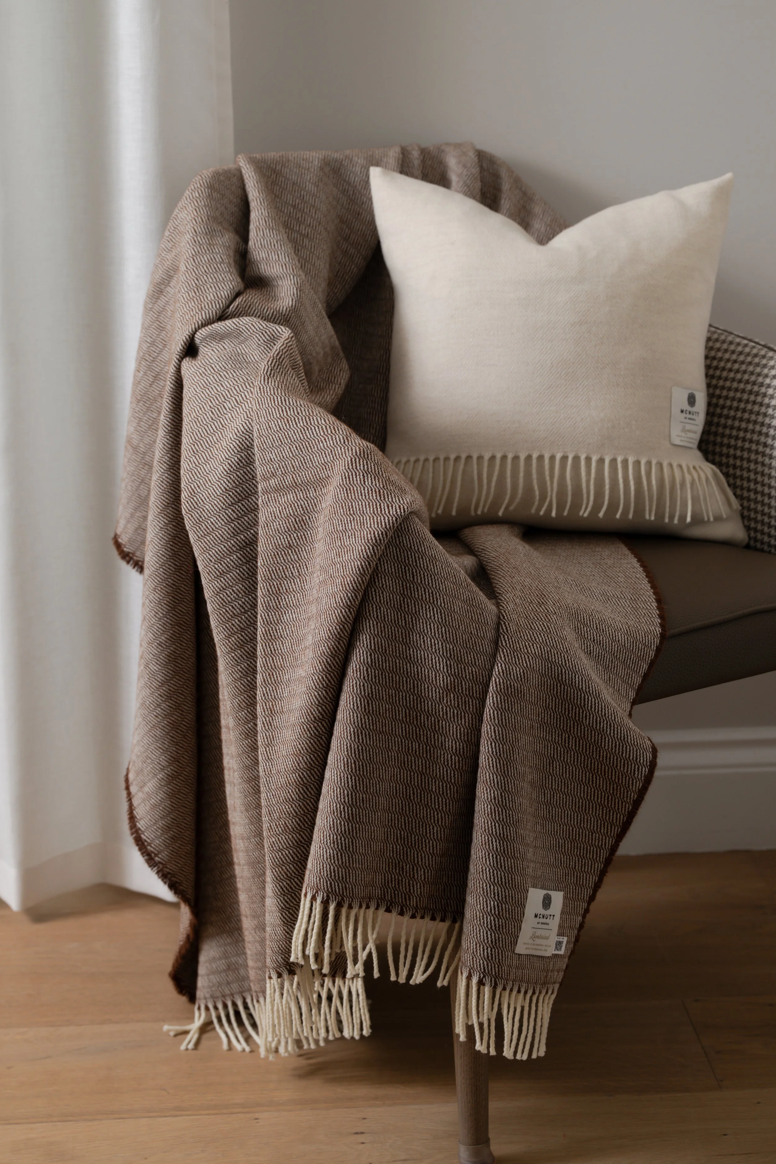 Ripple Chocolate Throw