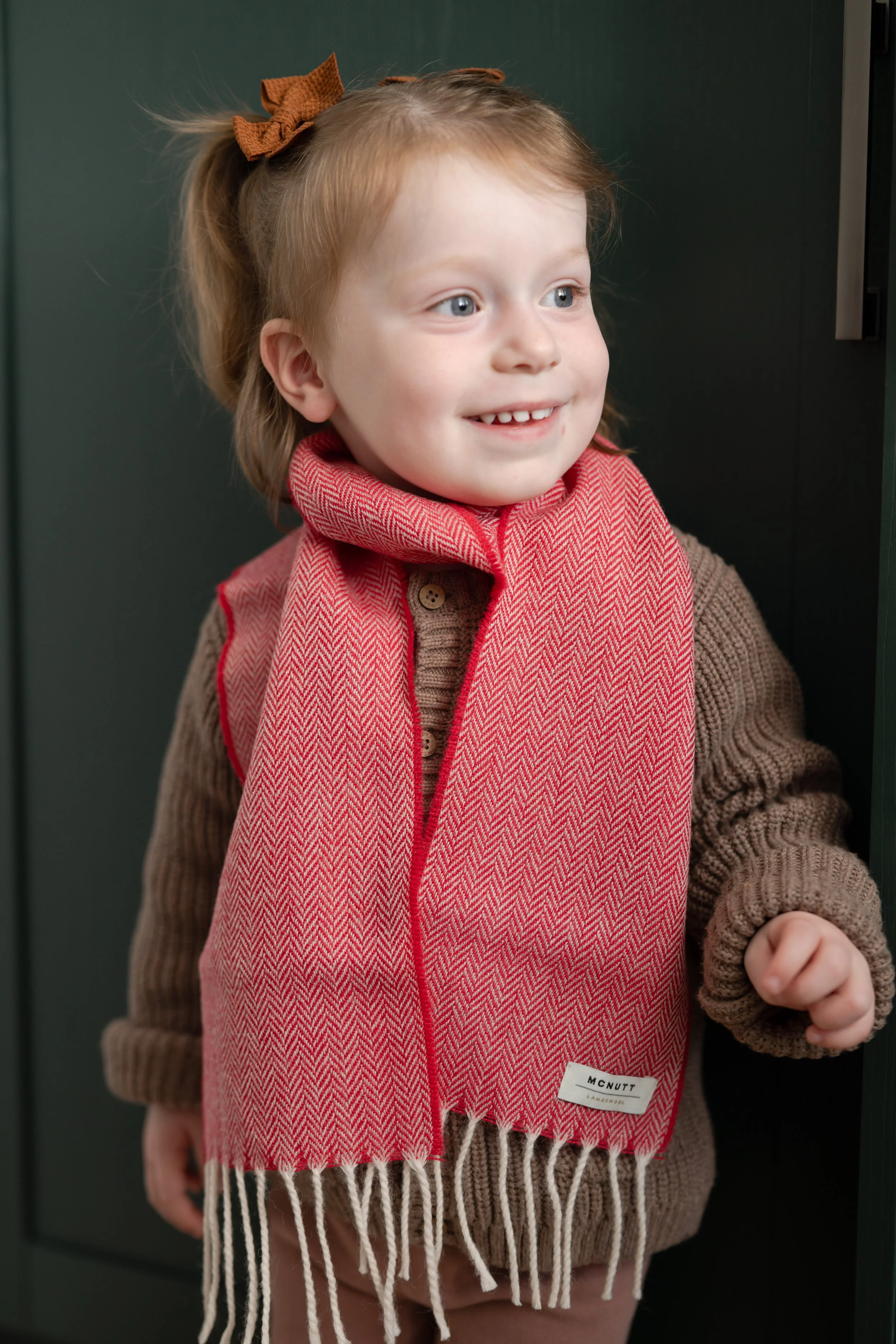 Red Children's Scarf