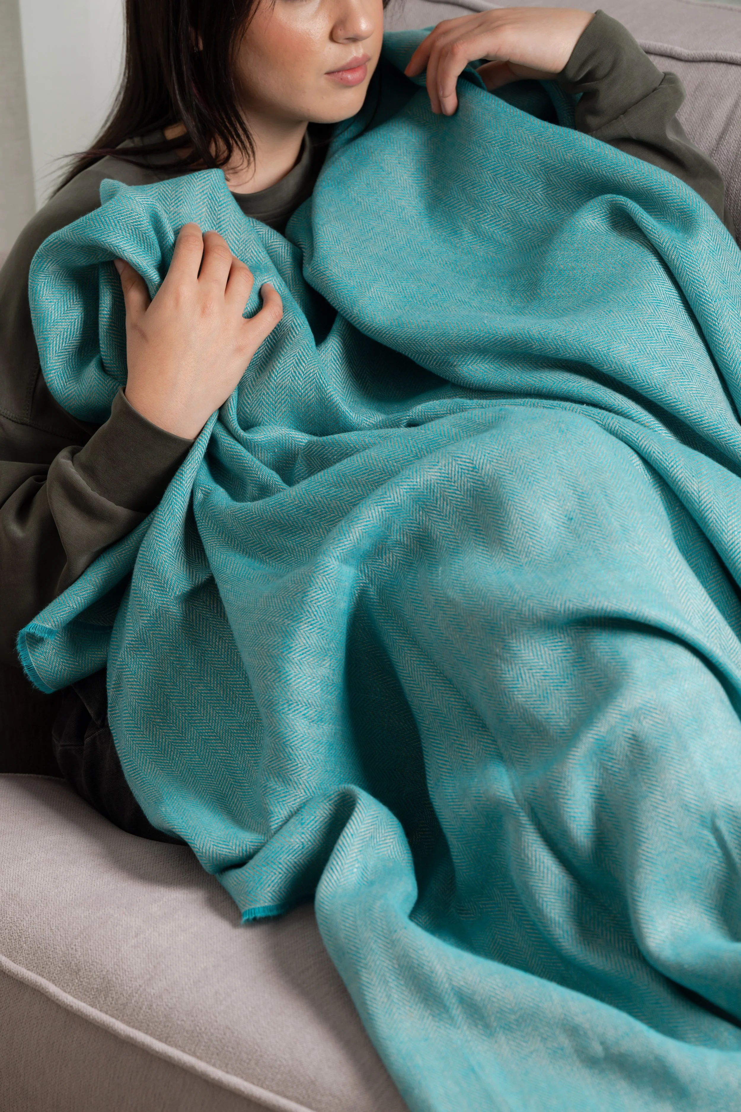 Peacock Throw