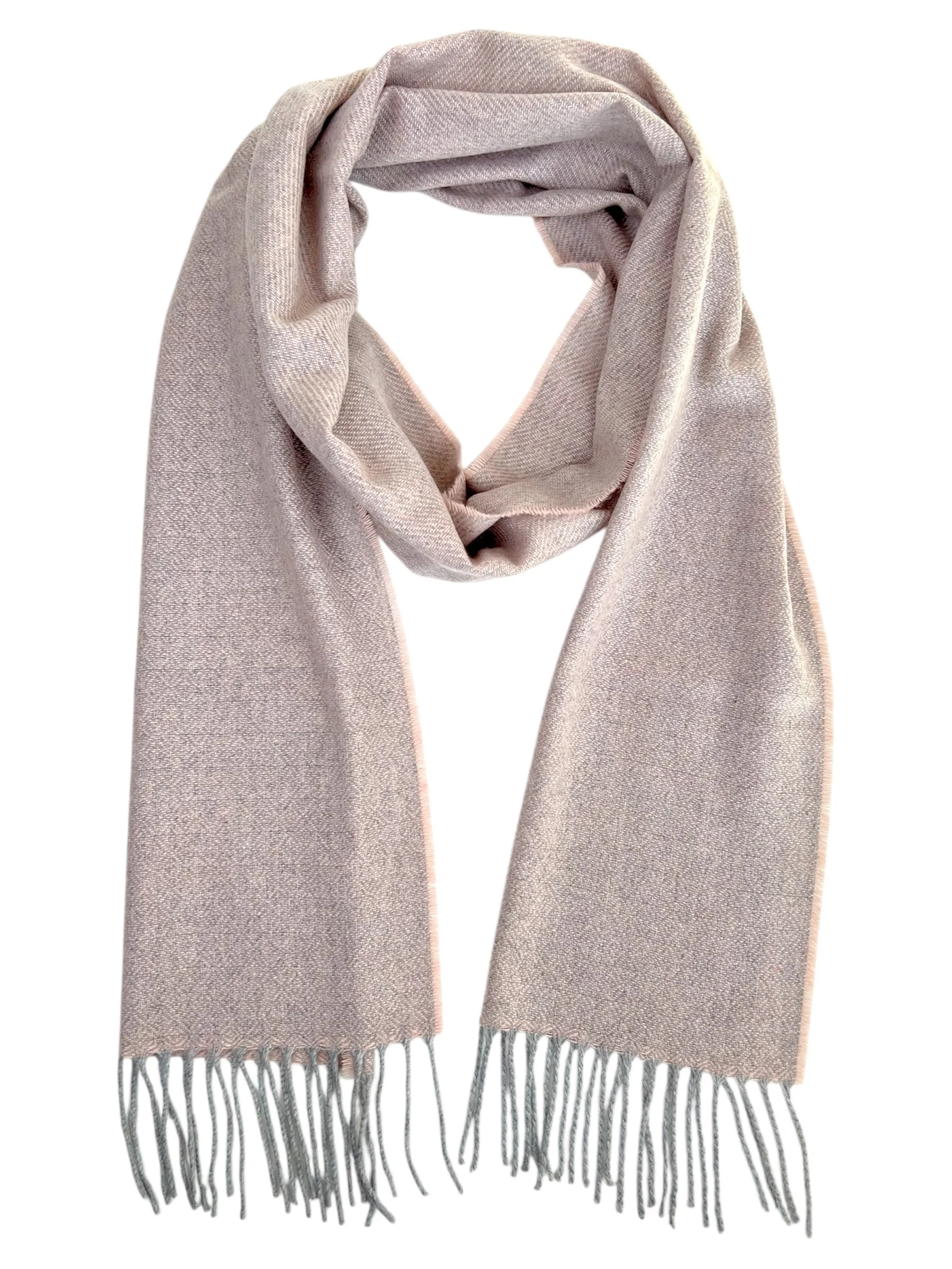 Smokey Pink Cashmere Scarf