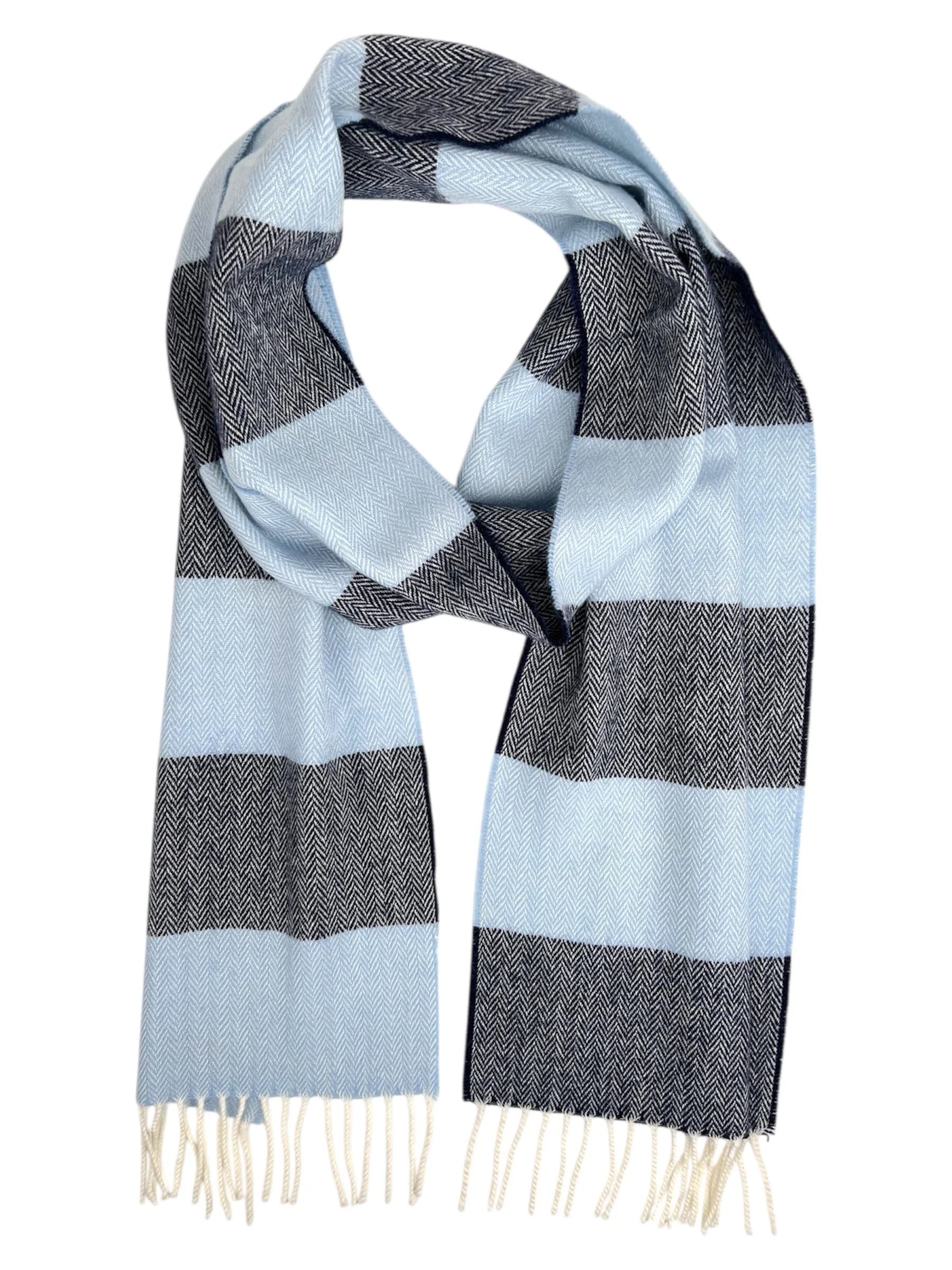 Blue and Navy Scarf