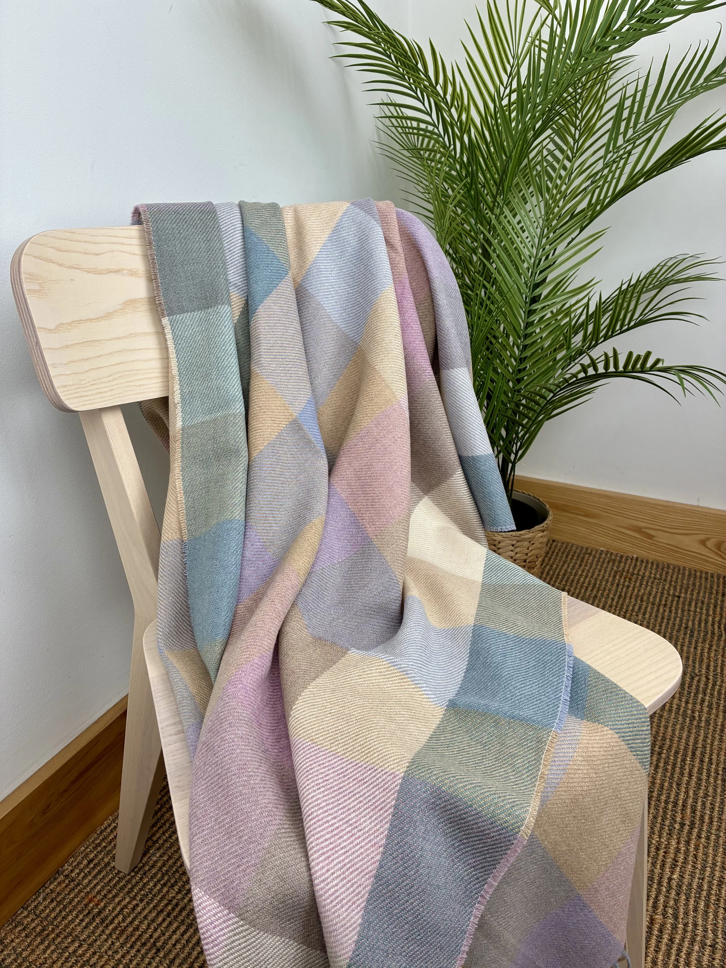 Coastal Check Throw