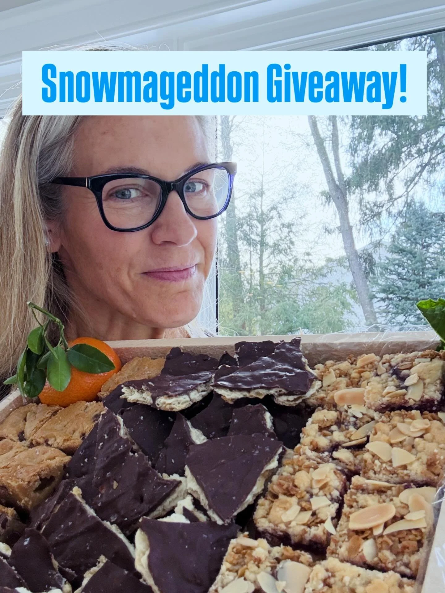 DESSERT NIBBLE BOARD GIVEAWAY!

I&rsquo;m working on a pretty sweet future project and I&rsquo;ve got a sample to giveaway! Who wants to hunker down this snowy weekend with some sweet treats?!

This dreamy dessert board features Gooey Blondie Bites, 