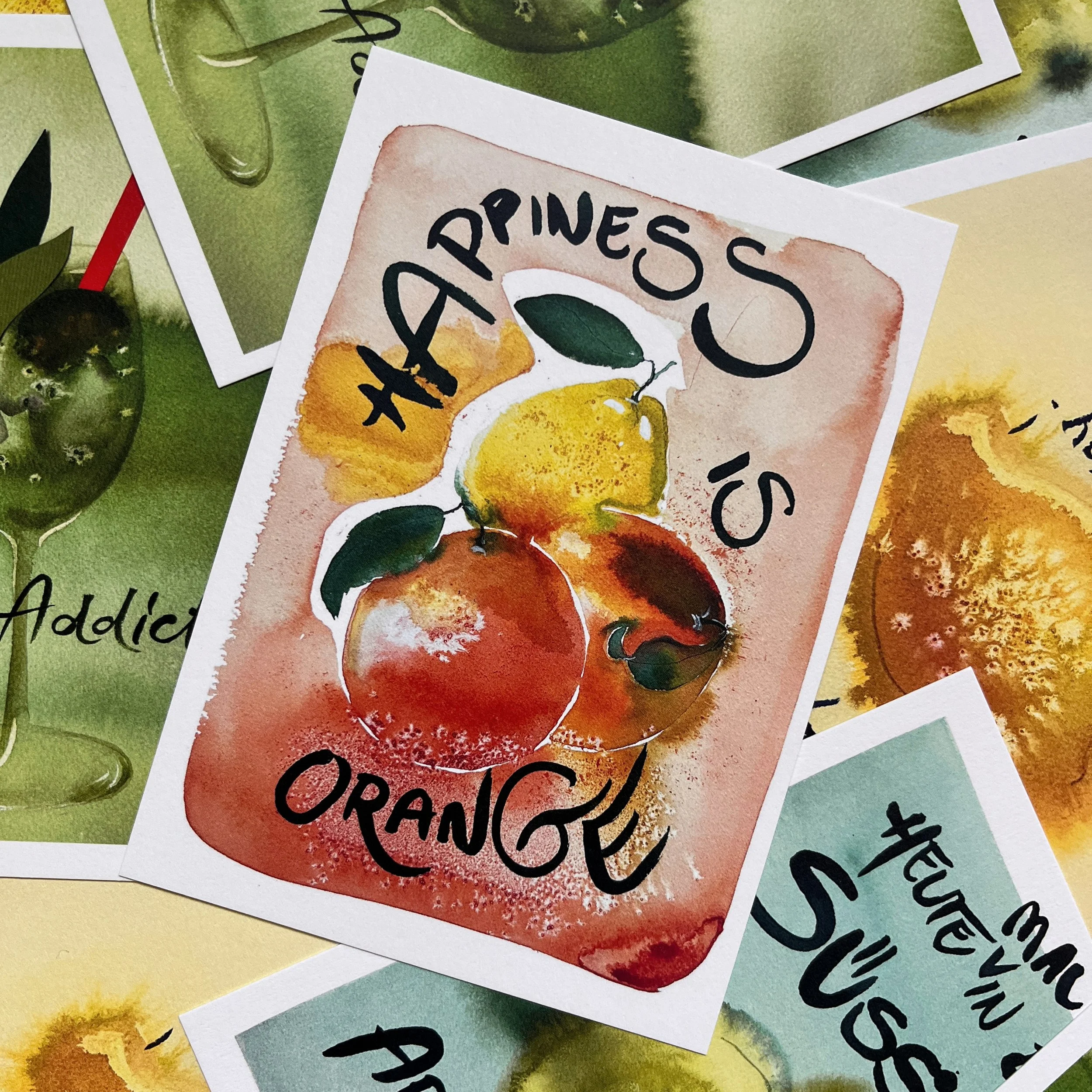 Happiness is orange