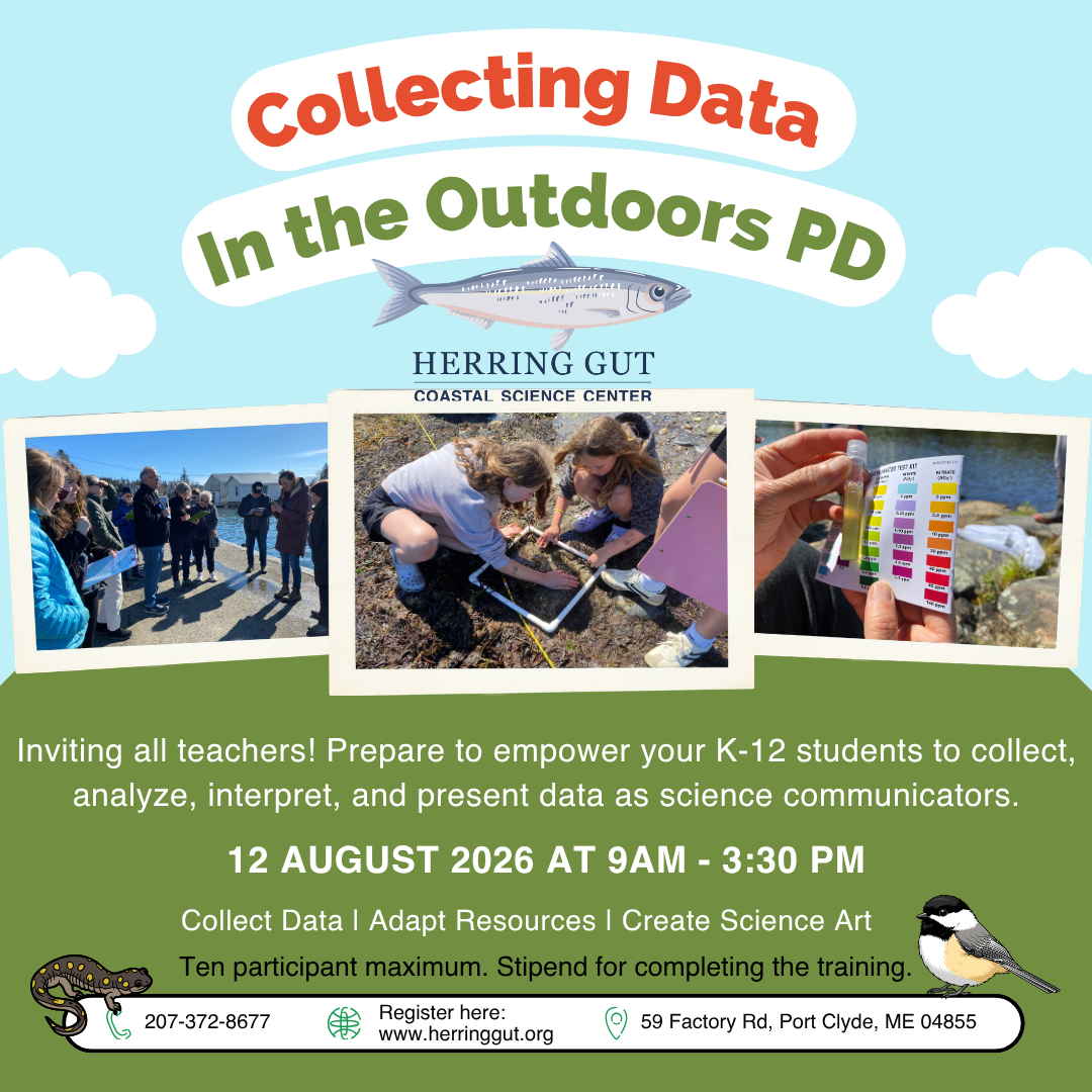 Collecting Data in the Outdoors Professional Development