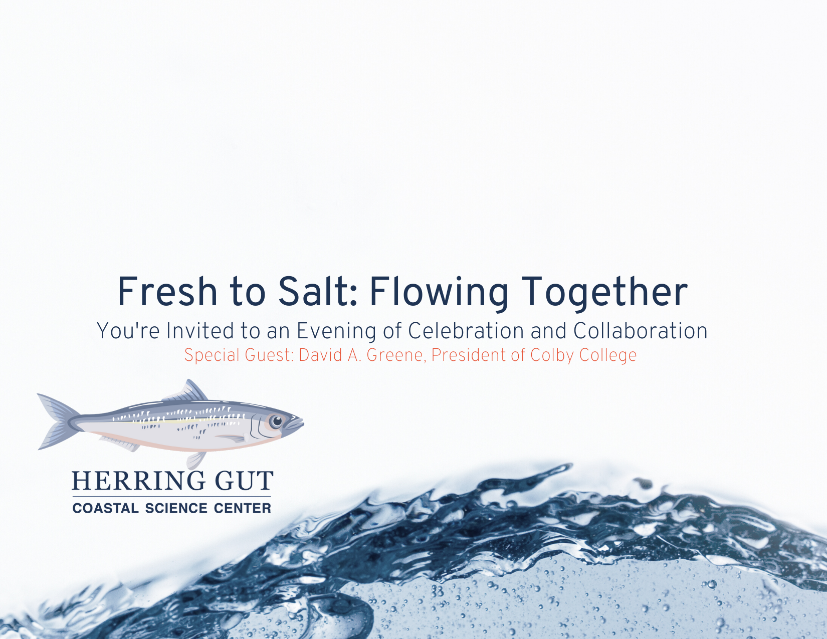 An Evening of Celebration — Herring Gut Coastal Science Center