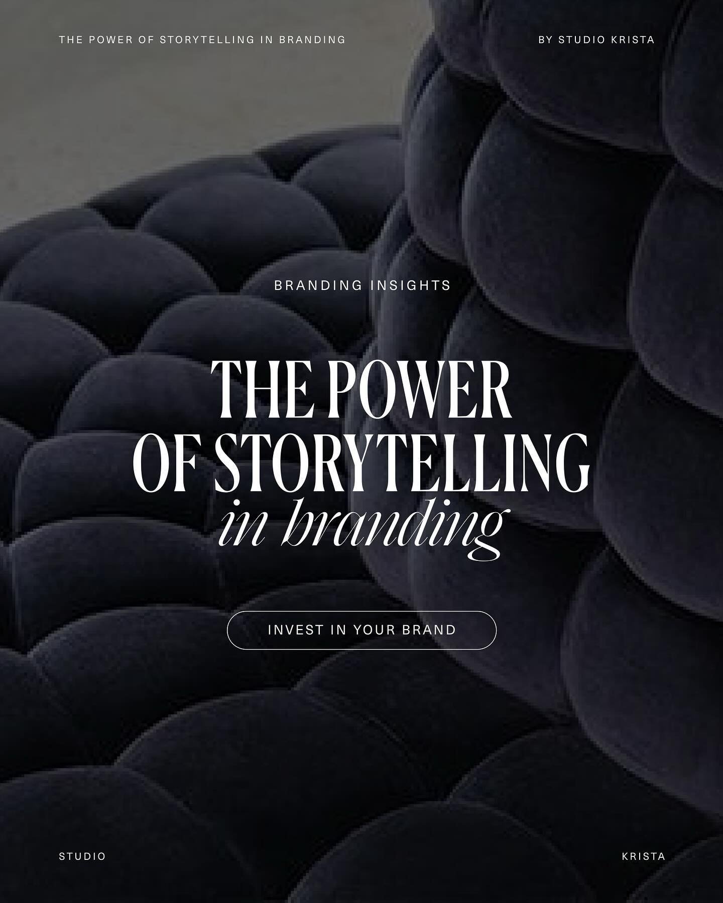 In the crowded marketplace of brands and ads, storytelling emerges not just as a marketing technique, but as a core element of brand identity.💫

Good stories engage emotions, foster connections, and resonate deeply with audiences, turning casual cus