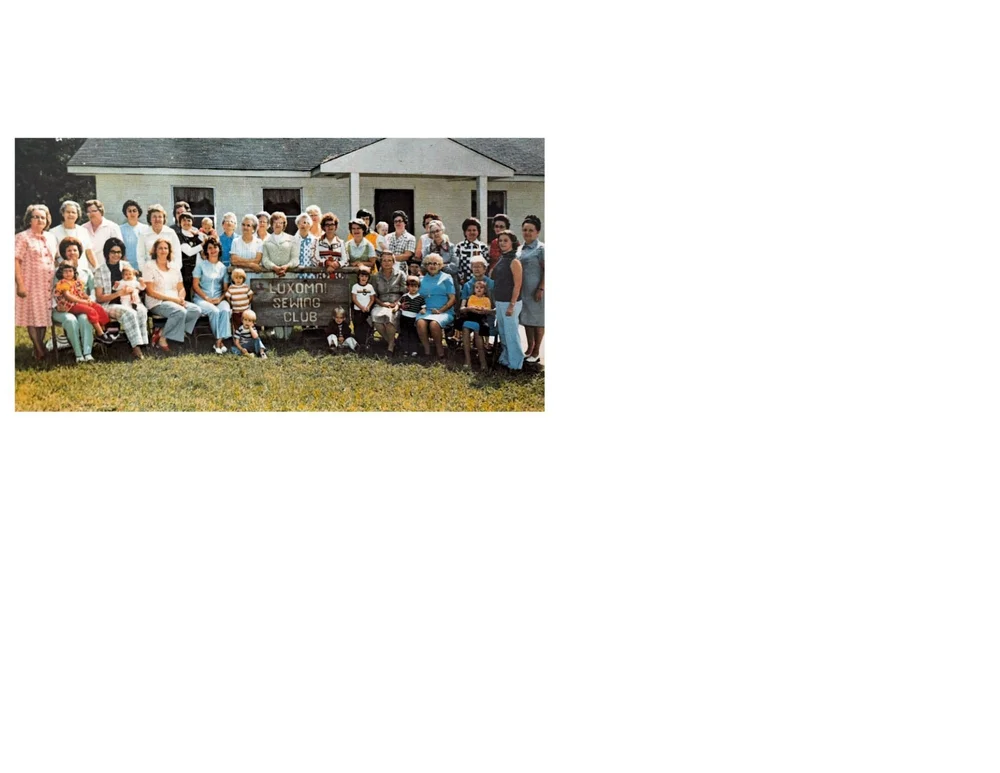 Luxomni Sewing Club historical photograph
