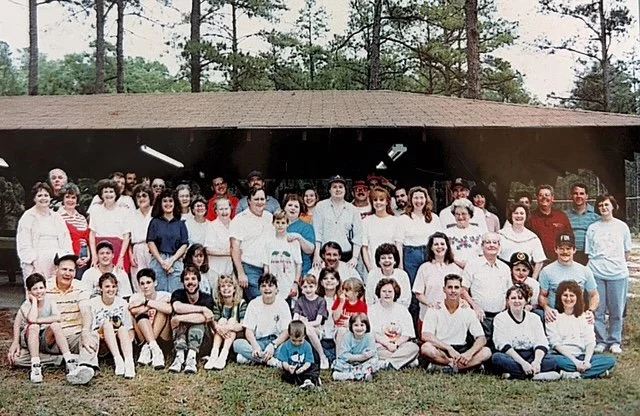 Luxomni Church 100th anniversary gathering in 1995