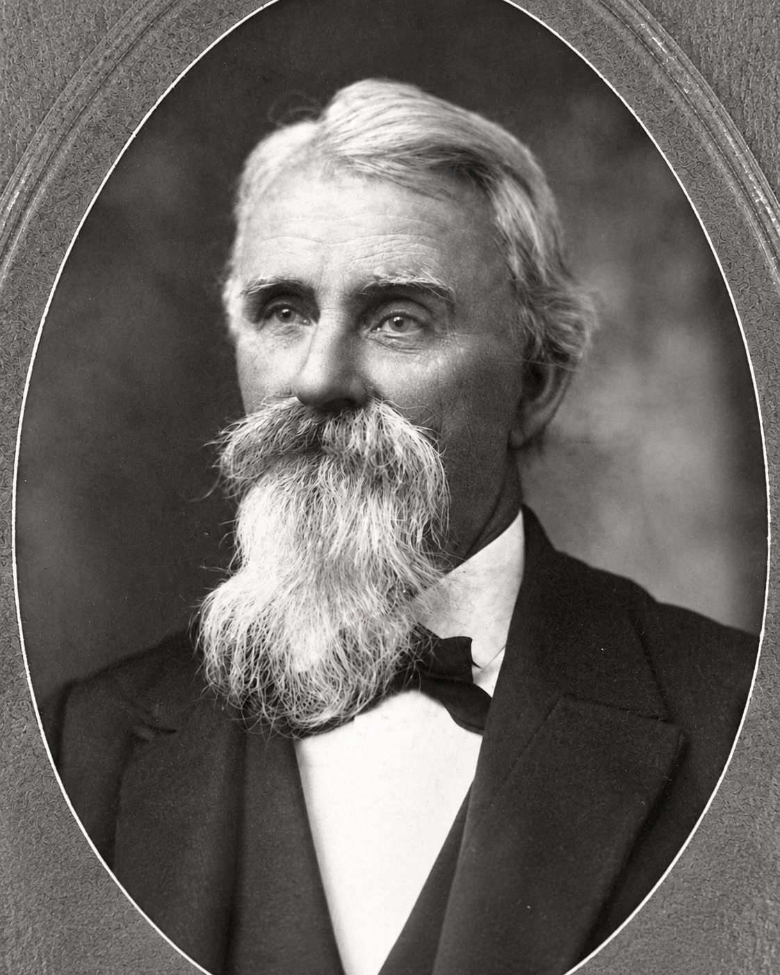 Historic portrait of Rev. J. E. Kenerly