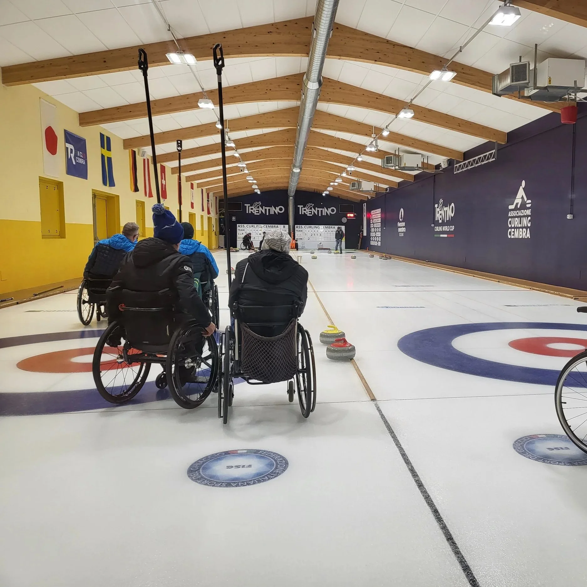 FINALI CAMPIONATO ITALIANO Wheelchair Curling - Cembra