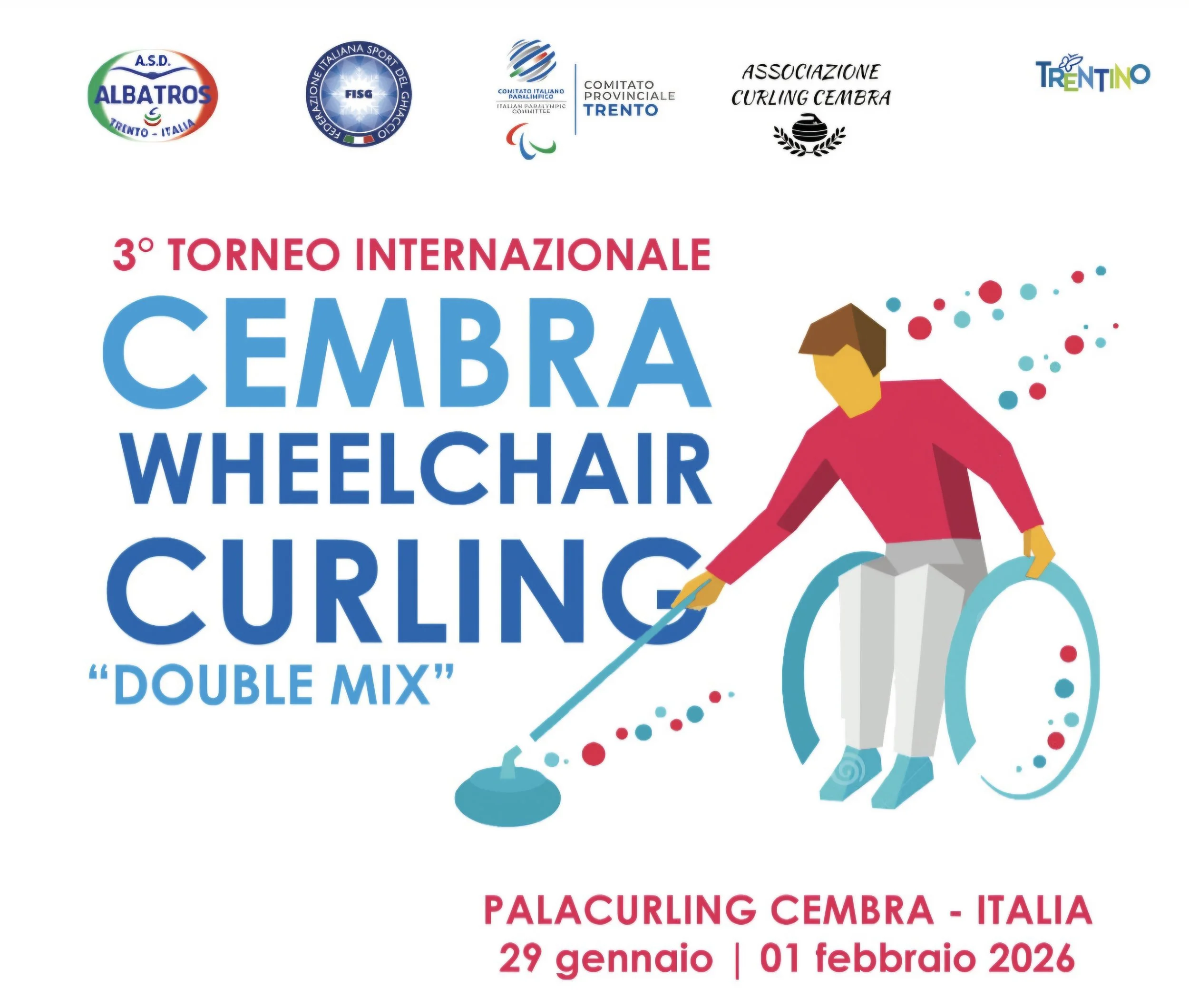 3. TORNEO INTERNAZIONALE DOUBLE MIX Wheelchair - Cembra