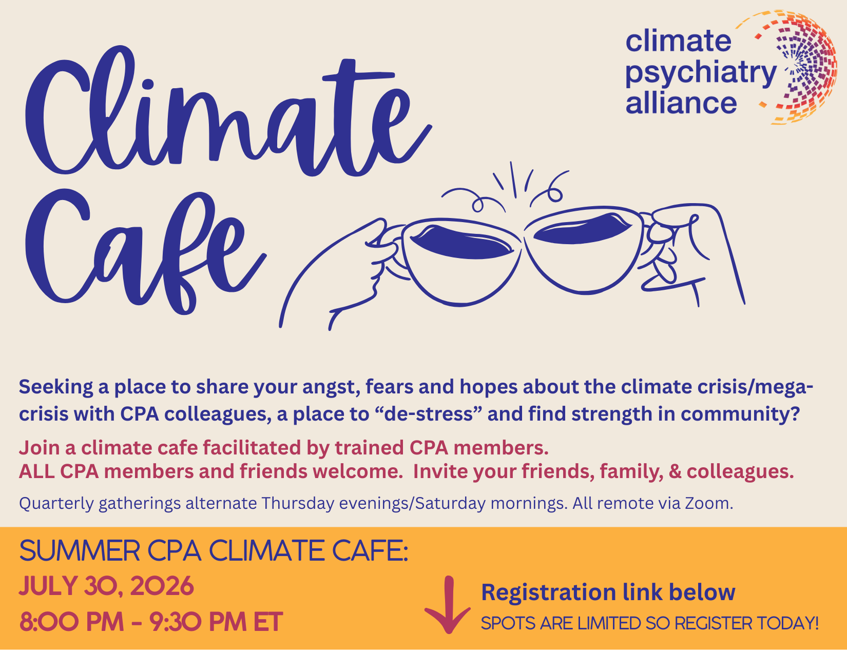 CPA Summer Climate Cafe