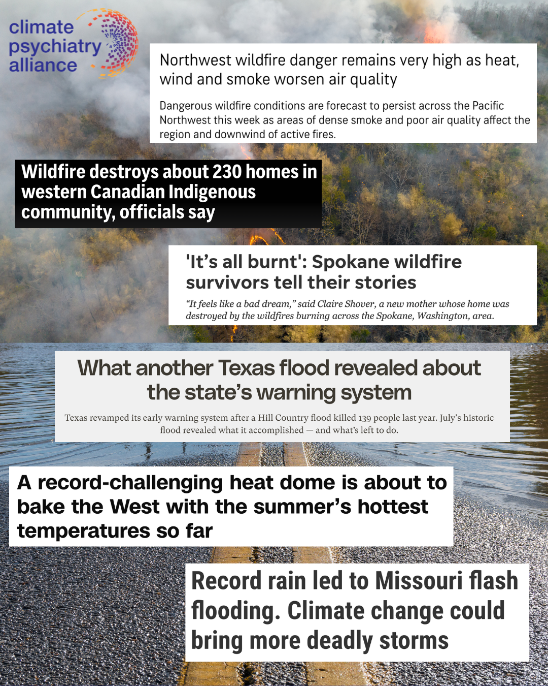 August Newsletter 🌎 Summer Extremes: Why am I not feeling, Engagement Opportunities, Congressional Actions