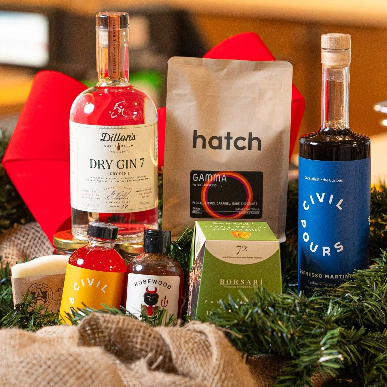 Holiday Basket Ideas 🎁

Here are few holiday basket ideas to inspire you this season - festive combinations featuring craft beverages, wines, treats, and cozy touches that make every gift feel special. 

But the best part is that you can create your
