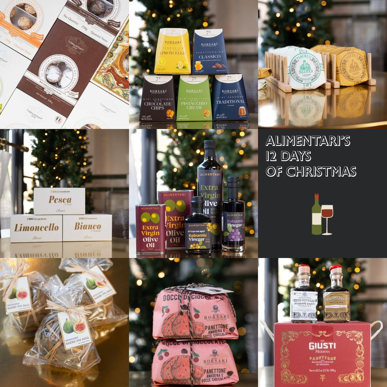 Introducing Alimentari&rsquo;s 12 Days of Christmas 🇮🇹❤️🎁
Twelve festive favourites from across Italy, shared one day at a time.

Each day highlights a product we love and the stories behind them. Perfect for gifting, hosting, or treating yourself