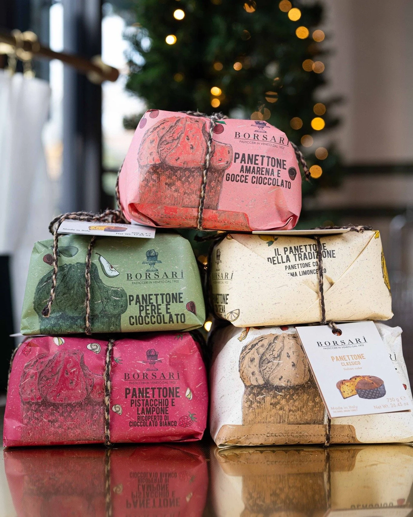 Day 10 of our 12 Days of Christmas ✨

Panettone: Originated in Milan, Italy. Rich, buttery, and available in a variety of flavours, this cake is a staple in Italian homes during the holidays. Its super light and fluffy crumb comes from the long, natu