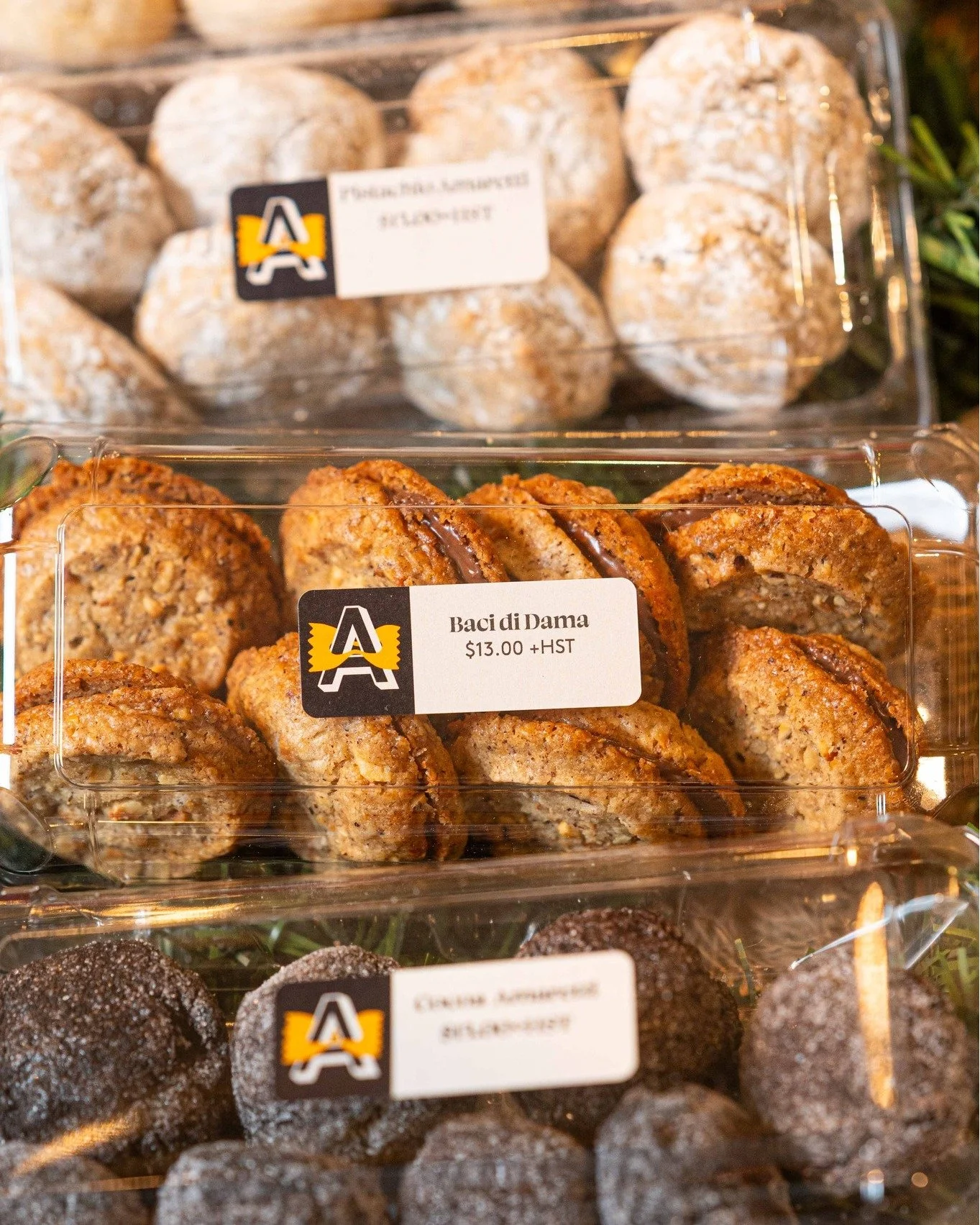 Day 11 of our 12 Days of Christmas ✨
From Italy with love 🇮🇹
Our Baci di Dama and Amaretti cookies are inspired by traditional Italian recipes and are made in-house, celebrating simple ingredients and timeless flavors.
Perfect with a coffee or as a