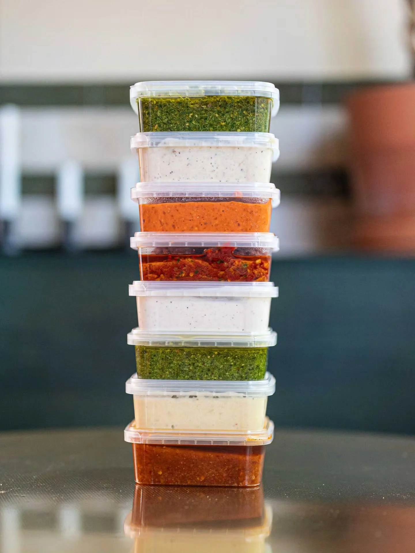 Fresh, homemade, ready to go 🇮🇹
See you at the grab &amp; go.

#pesto #dip #flavours #torontolife #food