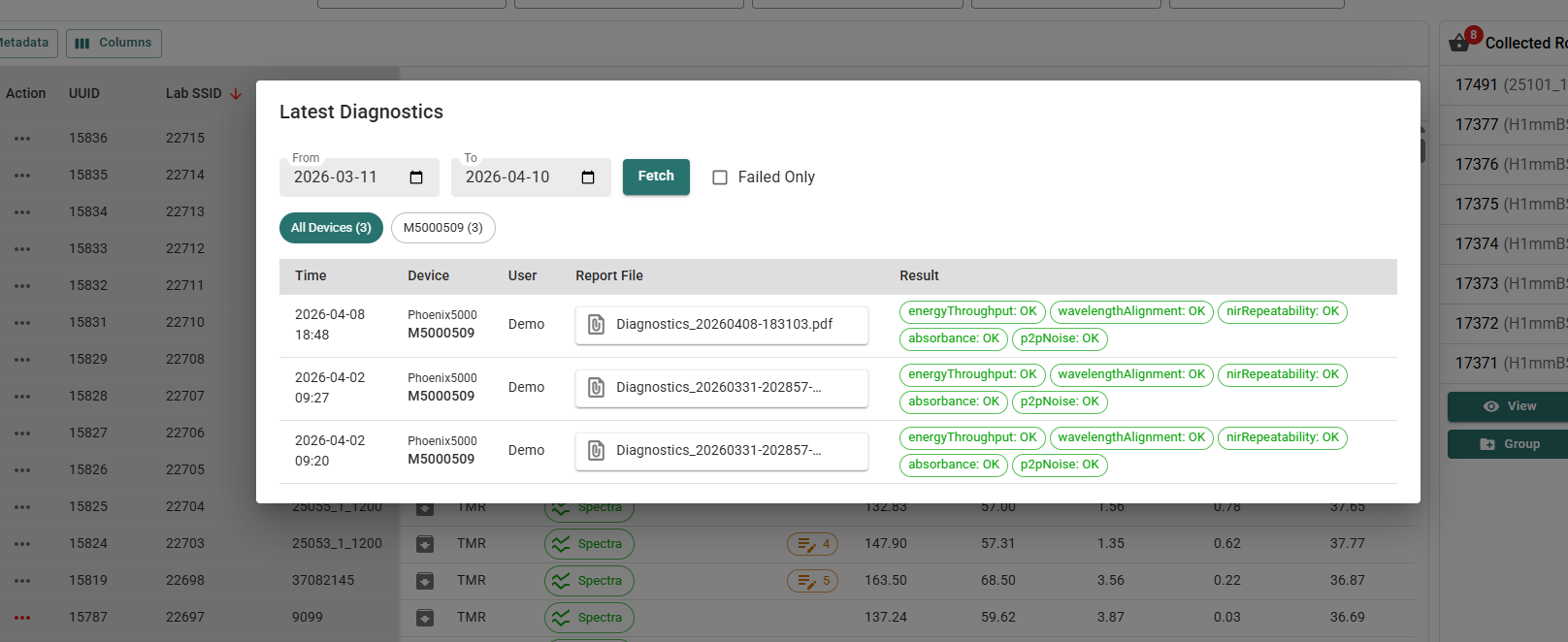 Pheonix Uploader - Network Search