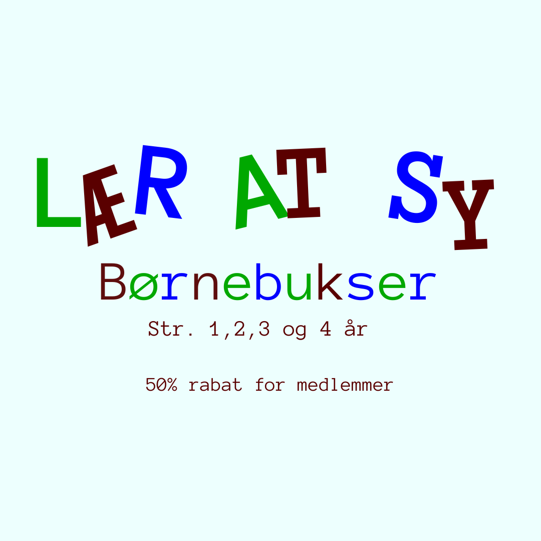Lær at sy: Børnebukser