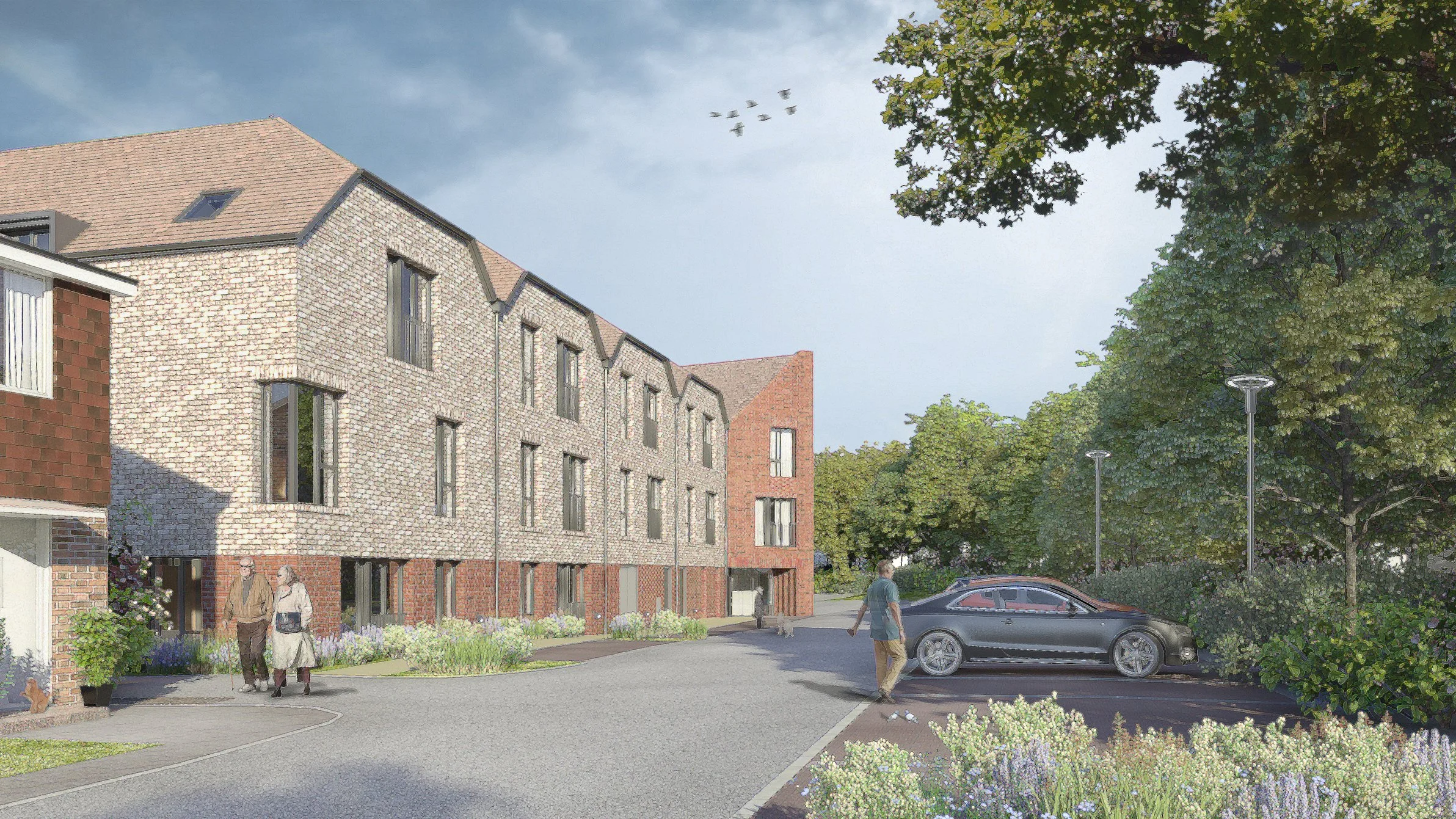 The Dynes Extra Care, Kemsing — Graphic Structures