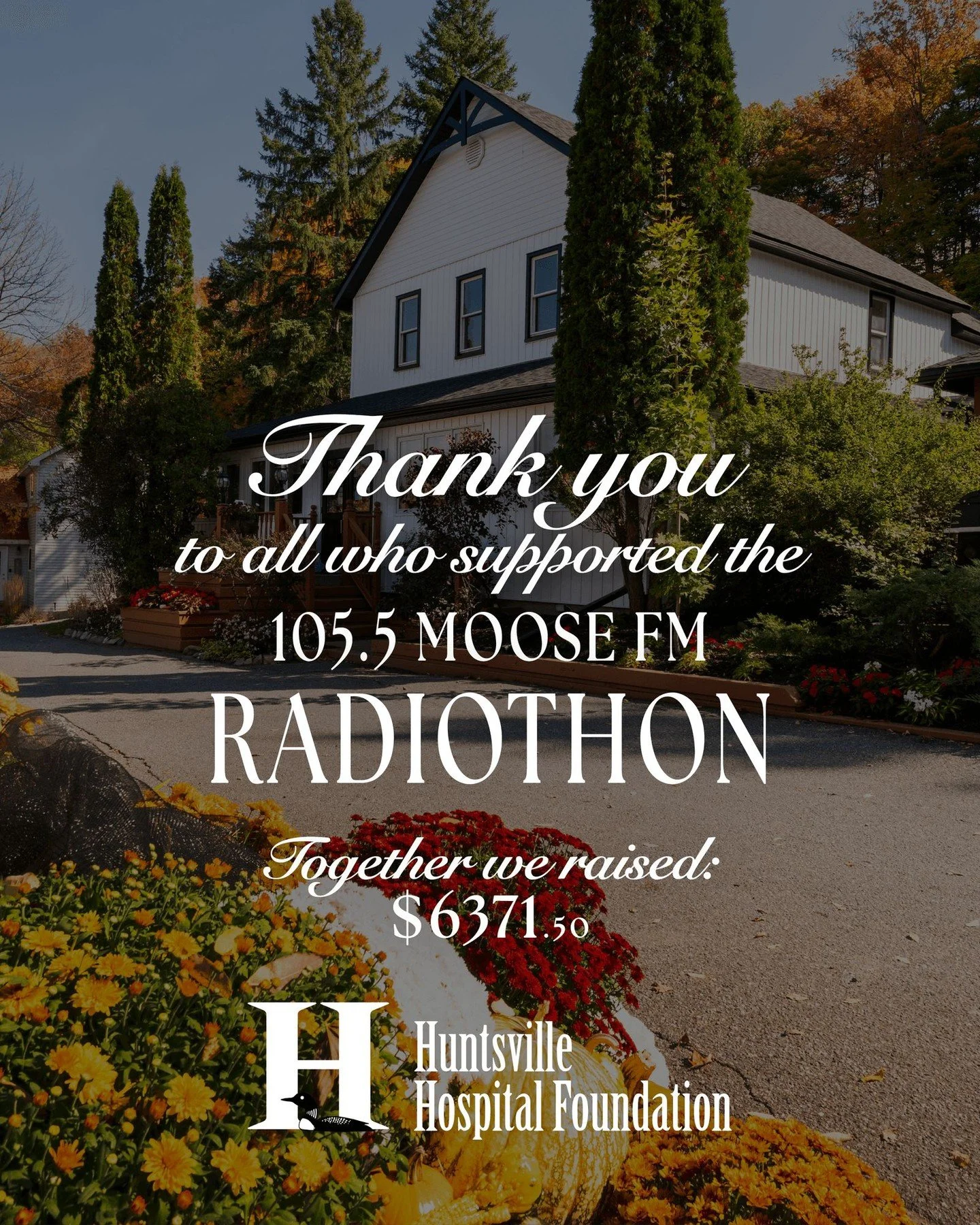 Thank you to everyone who made reservations during the Moose FM 105.5 Radiothon &quot;Dine for a Cause&quot; on Friday, October 9th! 🙌 

With your help, we were able to raise over $6300 in just one day for the Huntsville Hospital Foundation towards 
