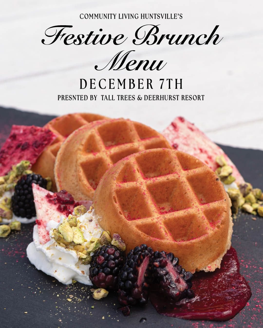 ✨The Wait is Over! The Festive Brunch Menu is Here! 🙌

Featuring popular Tall Trees favourites and collaborations with Deerhurst's own Chef Gus, everyone is sure to leave with satisfied smiles and full bellies!

Alongside &agrave; la carte items lik