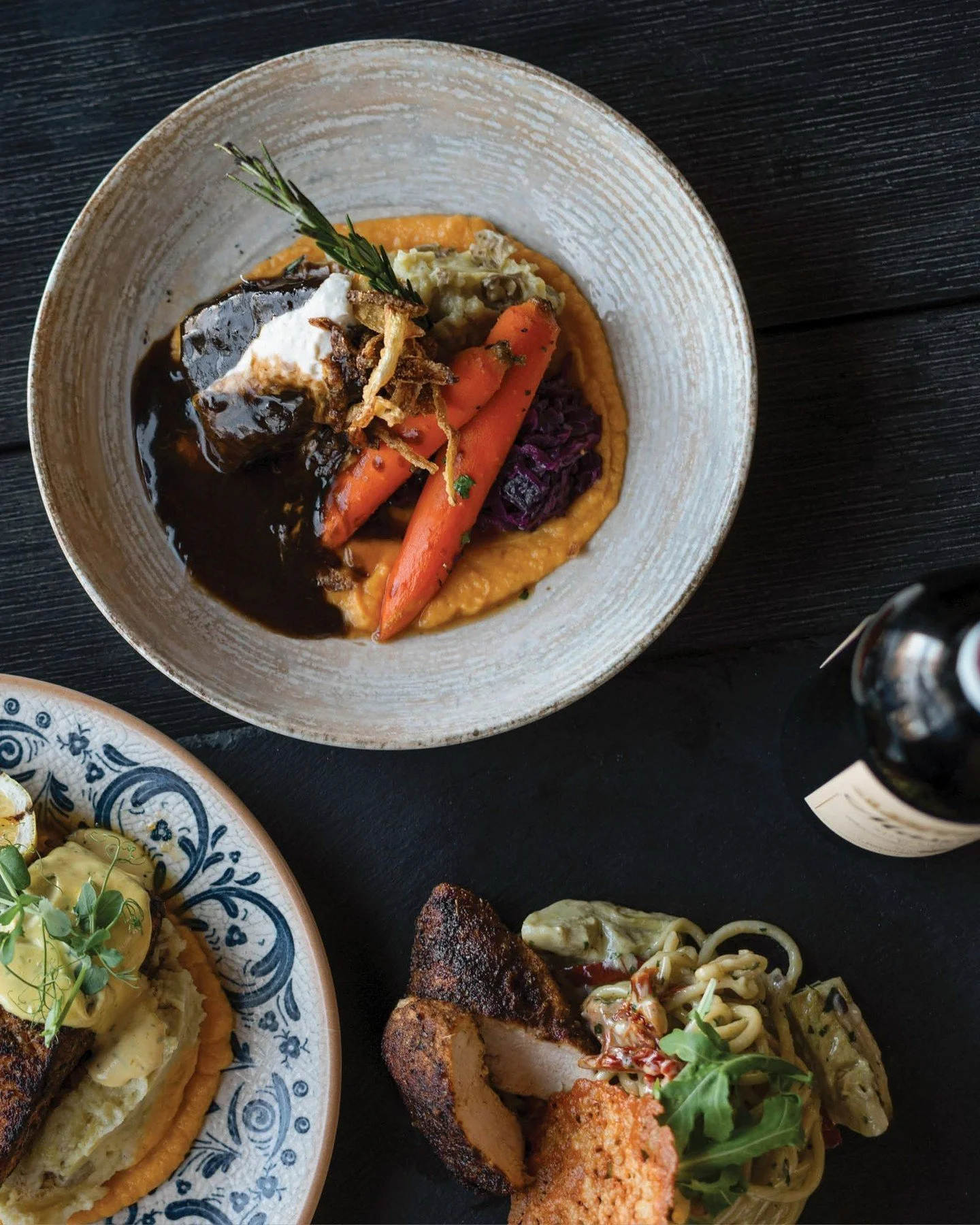 Our new Fall &amp; Winter Three-Course Menu is loaded with seasonal flavours presented in the most comforting formats. 

Featuring ingredients like winter squash, root vegetables, fresh pomegranate and winter herbs such as fried sage and smoked rosem