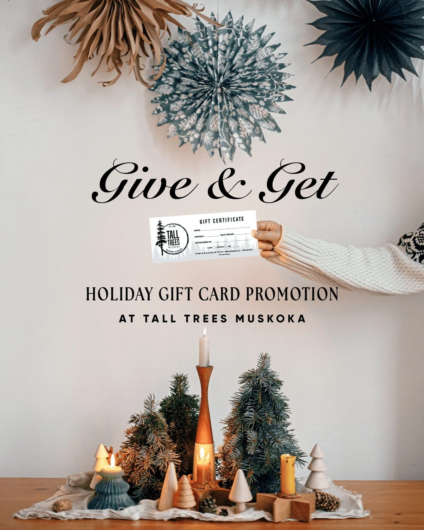 Give the gift of great food and get a little extra for yourself! 🎉

Buy $1,000 in gift certificates, and we&rsquo;ll add $100 to your balance. Perfect for treating clients, rewarding employees, or just sharing a delicious experience with those who m