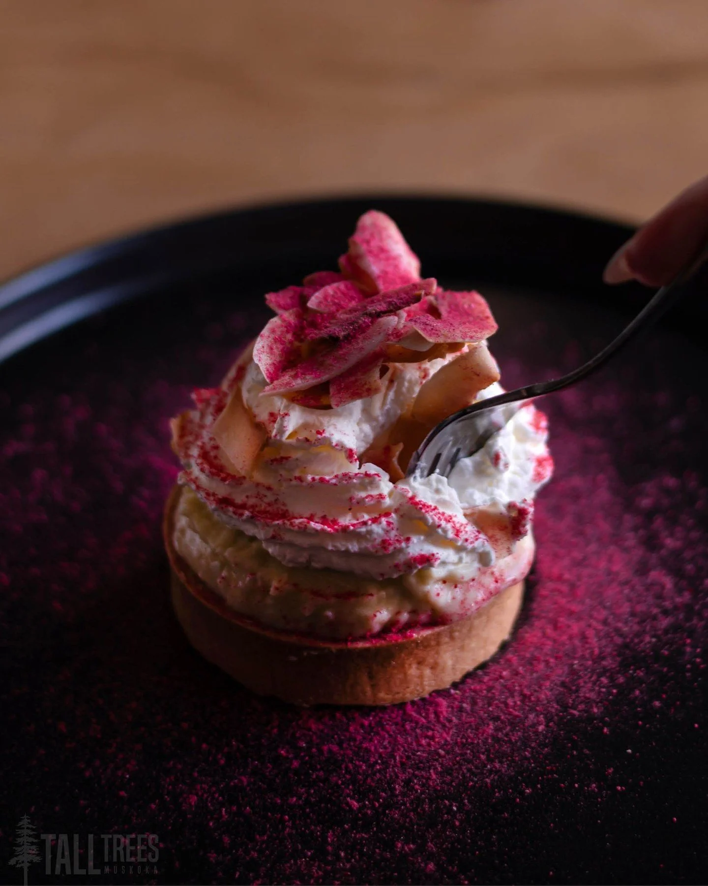 It&rsquo;s almost so beautiful that you won&rsquo;t want to eat it. But once you start, you won&rsquo;t be able to stop! ✨

Our golden Coconut Tart is filled with creamy coconut custard and topped with a mountain of light, airy Mexican vanilla whippe