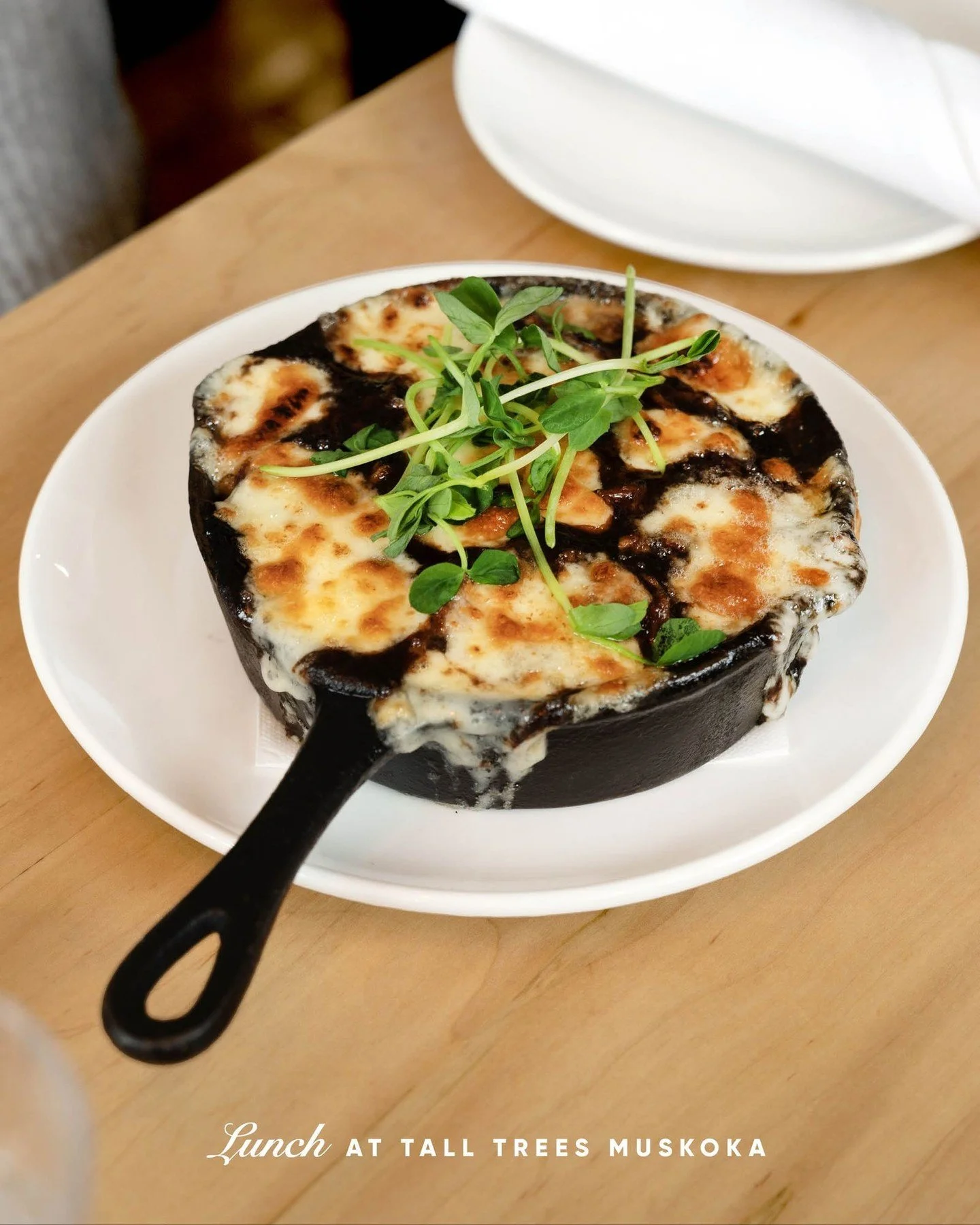 We gave poutine the Tall Trees treatment&mdash;classic, casual dishes made with elevated, delicious ingredients. We topped our house-made sp&auml;tzle with duck confit and cheese curds for a delicious, comforting lunch option perfect for sharing as a