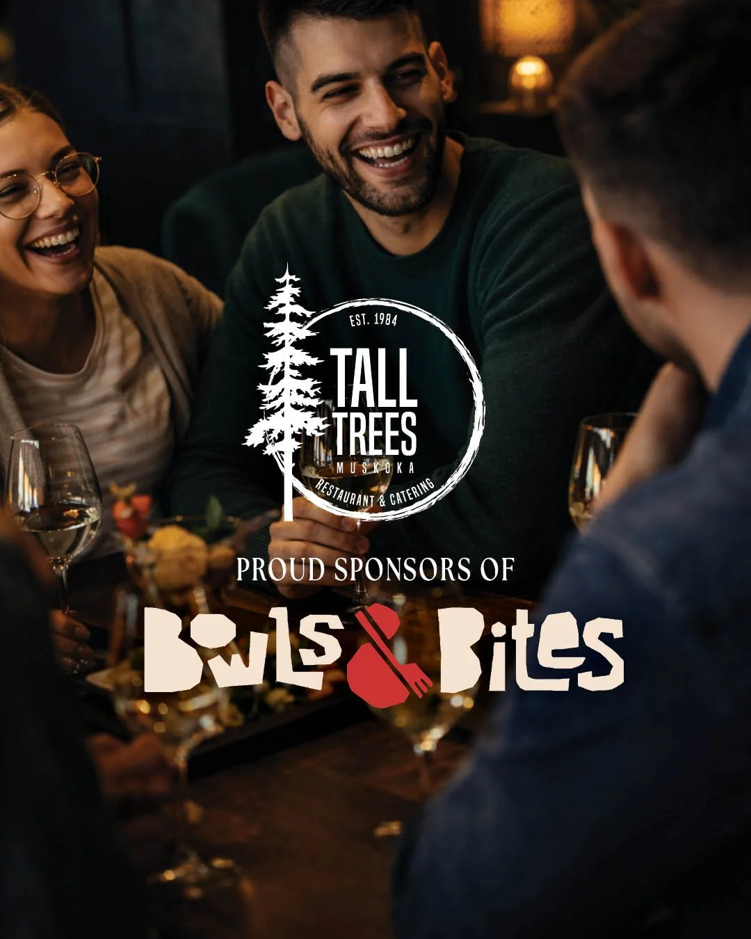 Tall Trees is excited to sponsor the Bowls &amp; Bites special event benefitting Meals on Wheels in North Muskoka. 👏 

Meals on Wheels is an integral service that ensures more people in our region have access to nutritious meals while recovering fro