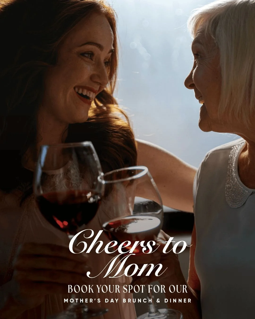 Celebrate Mother&rsquo;s Day with us this Sunday!

There&rsquo;s still time to reserve your table for our special brunch or dinner seatings. Secure your spot TODAY to ensure you have a place to 𝘤𝘩𝘦𝘦𝘳𝘴 to Mom! 🥂

Reserve your table online: Link