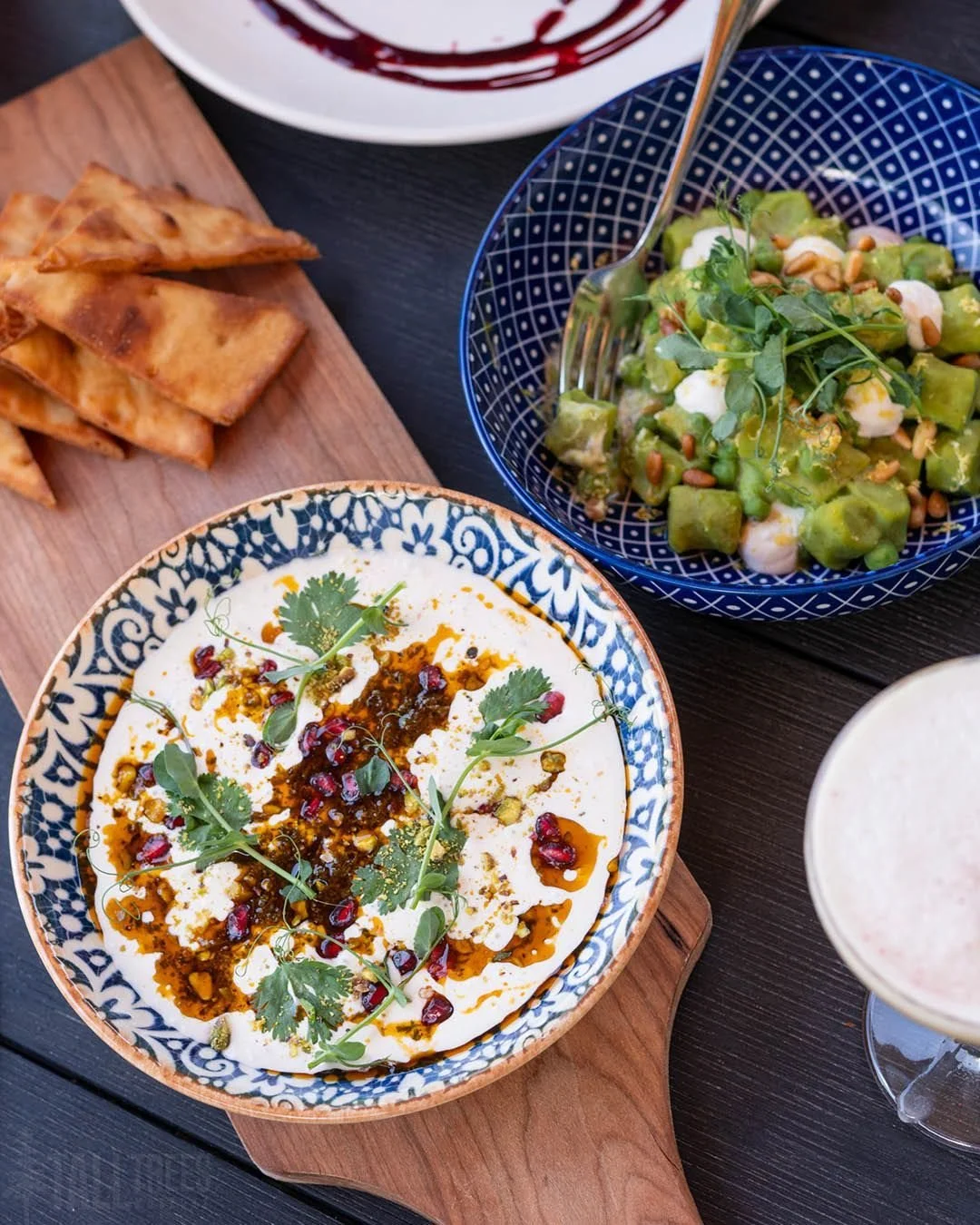 It was such a hit at the Mother&rsquo;s Day dinner that we decided to add our Whipped Feta Dip to our lunch menu! ✨

We top the mixture with our tried-and-true carrot top chermoula, toasted pistachios for a crunch, fresh pomegranate seeds for a fruit