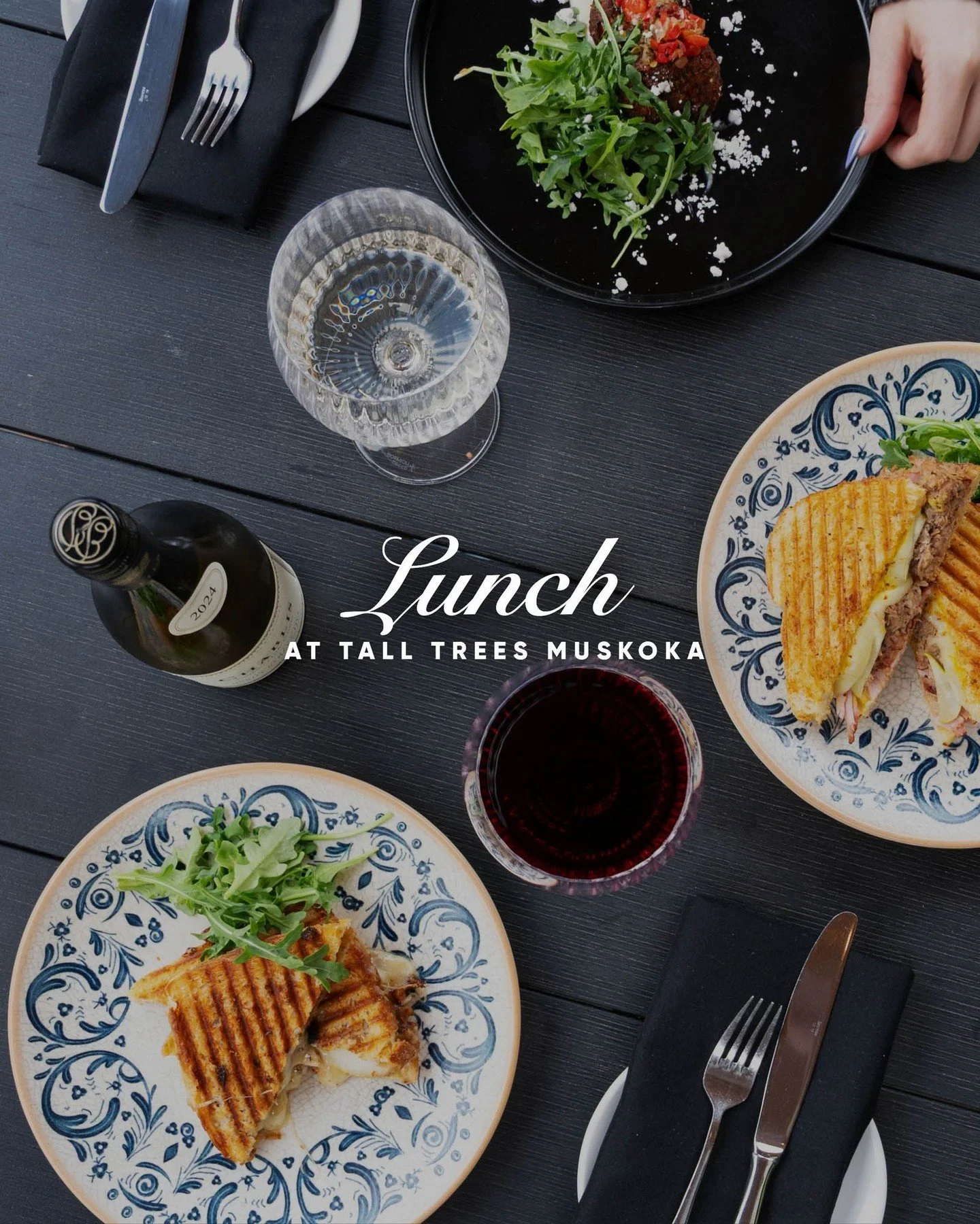 Lunch just got an upgrade here at Tall Trees!

We recently reinvented our lunch menu and added some new, amazing appetizers and handhelds.

Book a reservation at Tall Trees and experience all that lunch has to offer.

Reserve your table online: Link 
